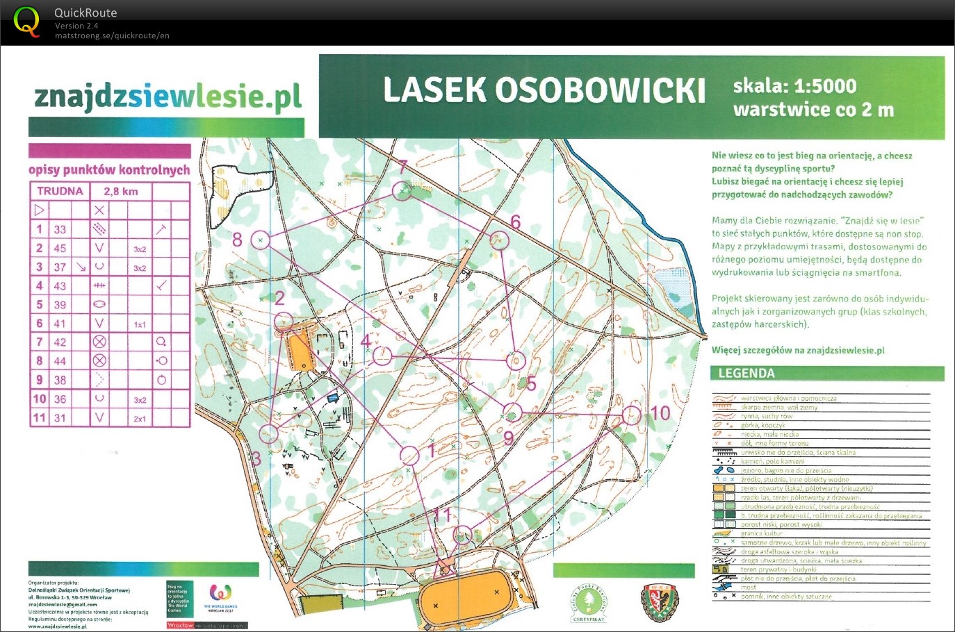Kiintorasteja (sprintti), Lasek Obowicki (04/10/2014)