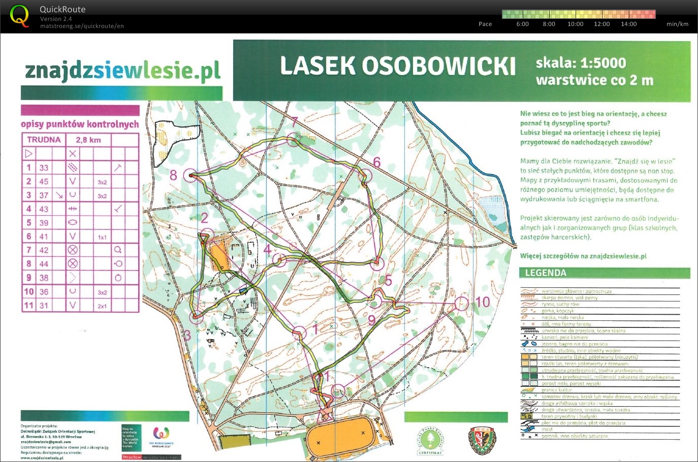 Kiintorasteja (sprintti), Lasek Obowicki (04/10/2014)