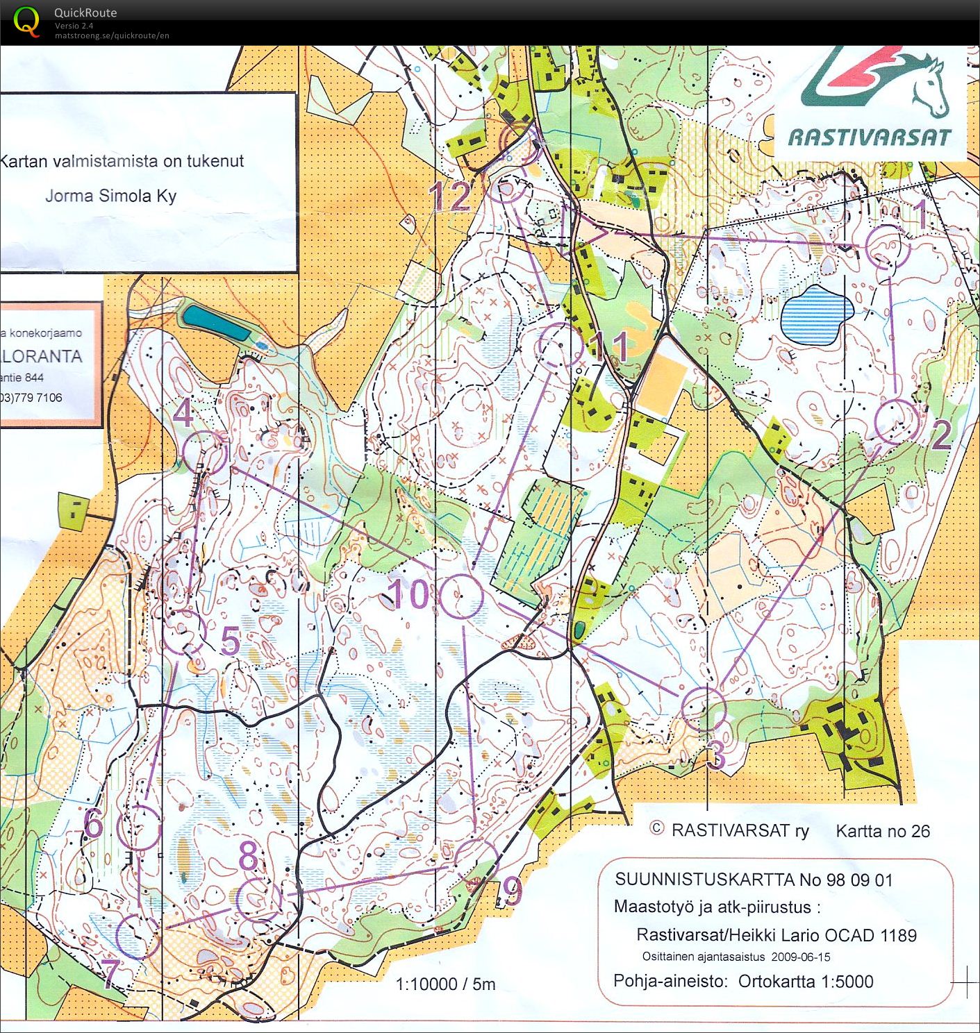 Orimattilan Iltarastit, Mallusjoki (2012-06-18)