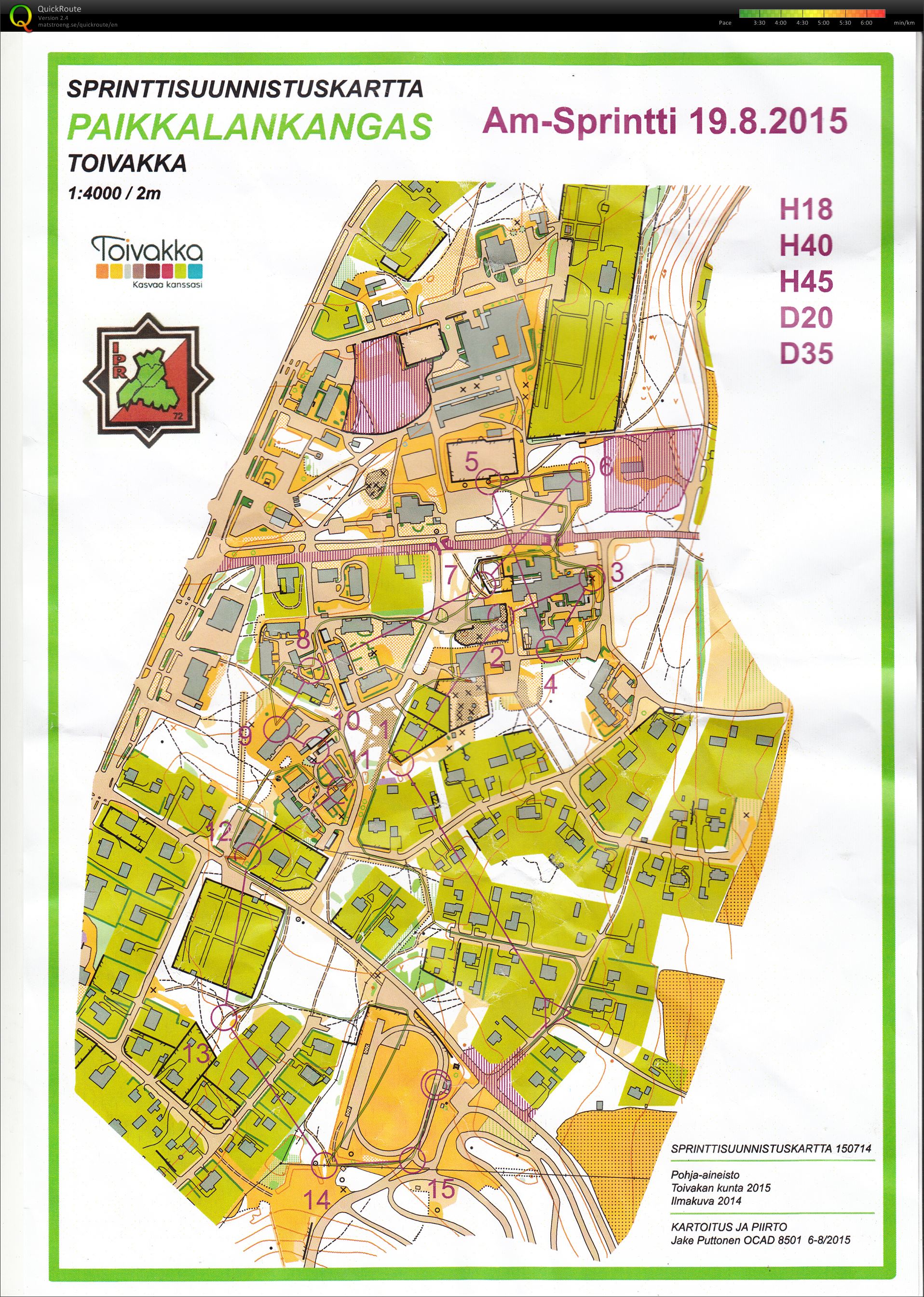 Toivakka-sprintti / H40 (2015-08-19)