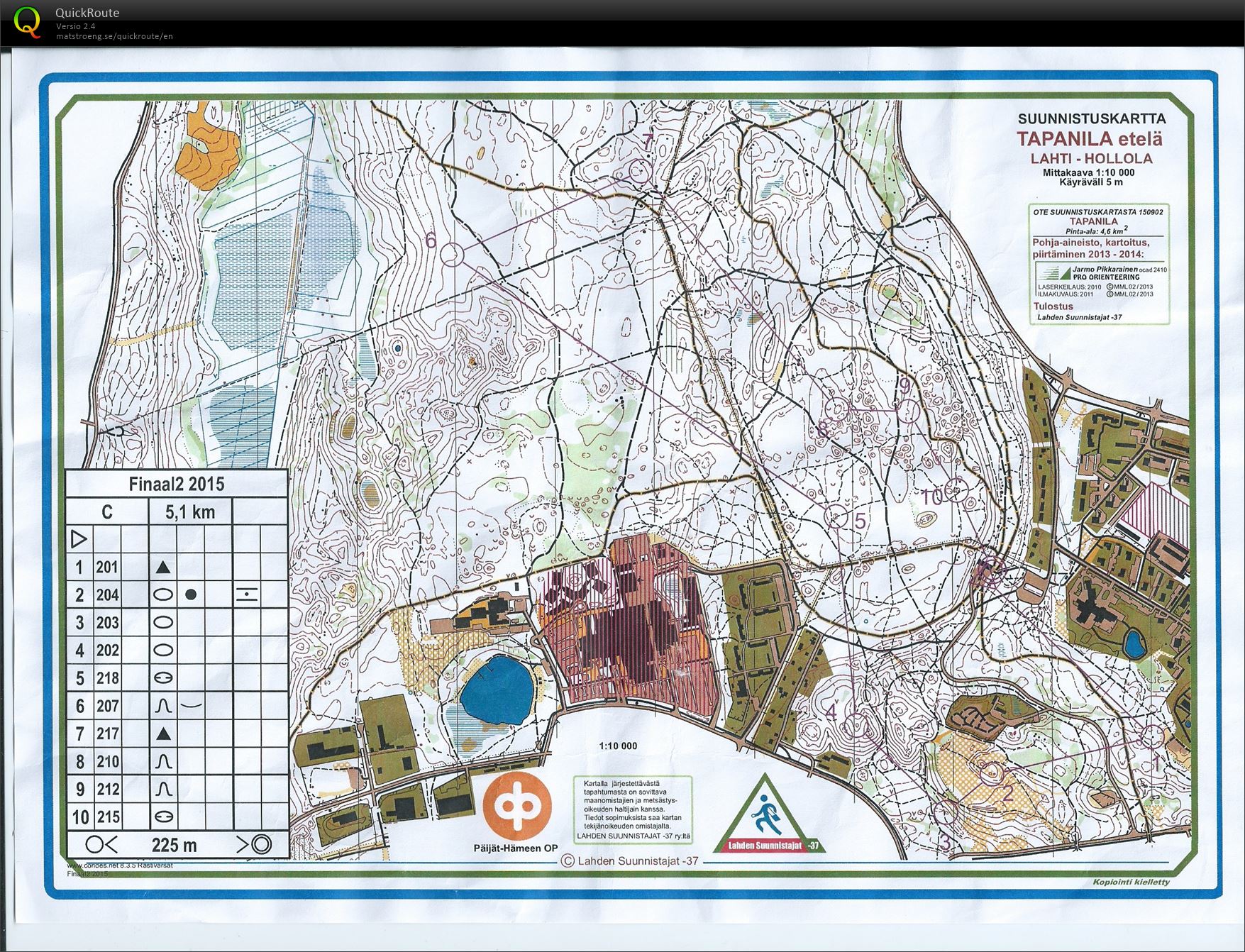 Yökuppi Tapanila (28/10/2015)