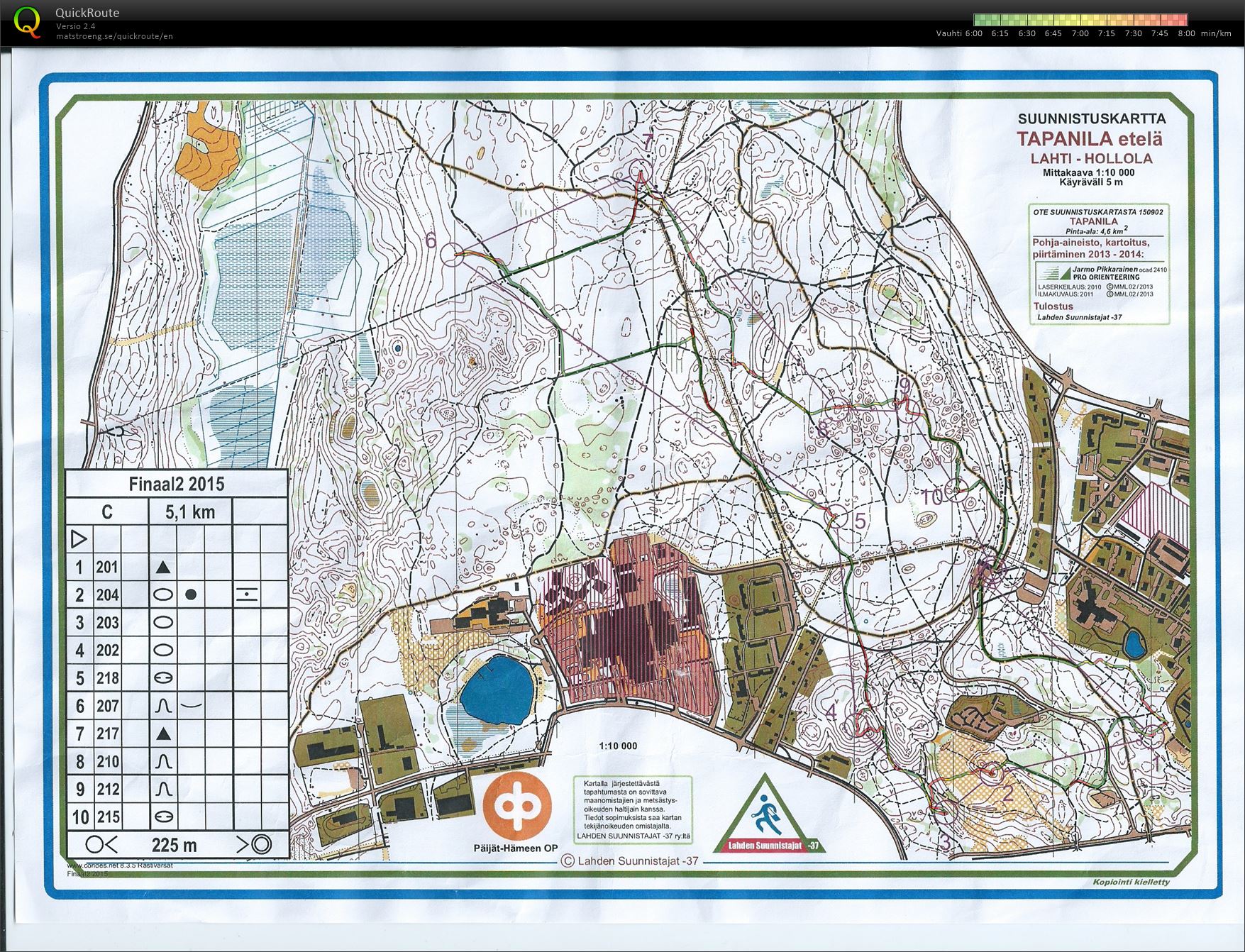 Yökuppi Tapanila (28/10/2015)