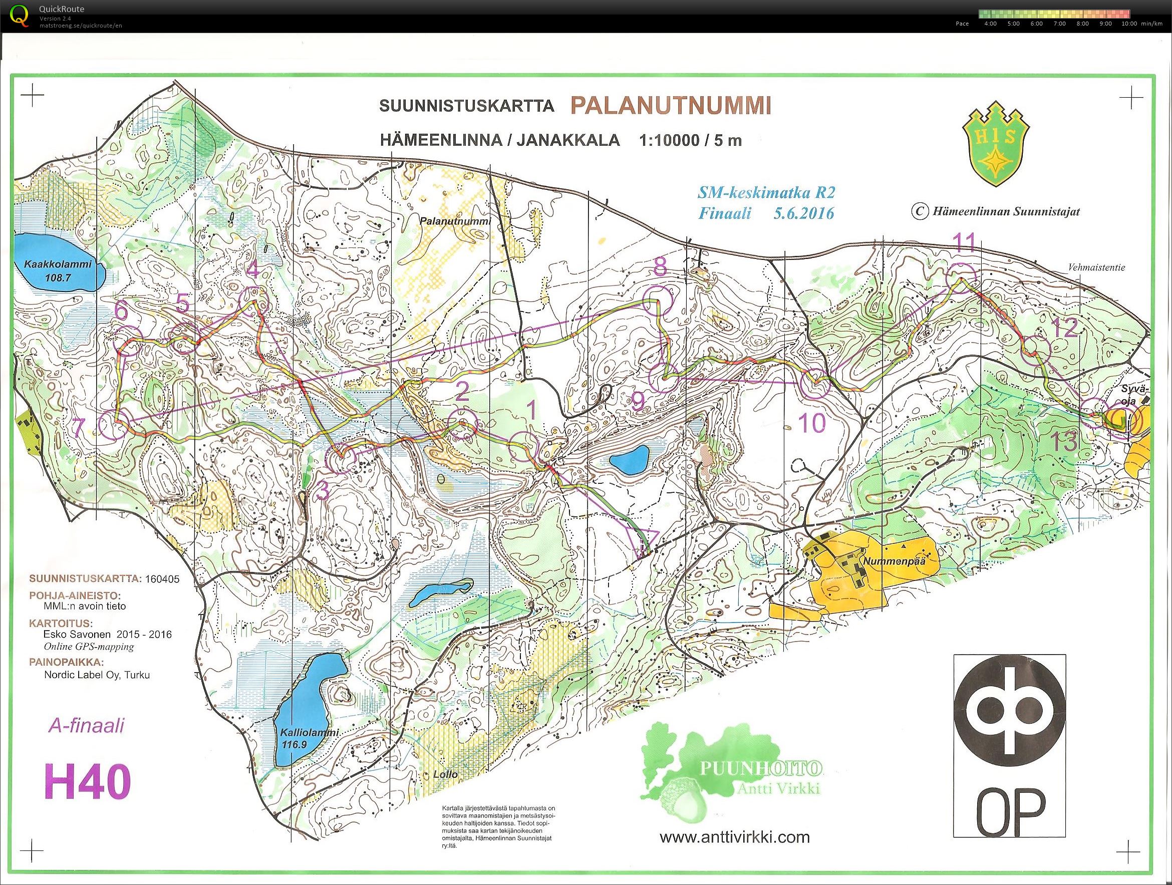 SM-keskimatka R2 finaali (05/06/2016)