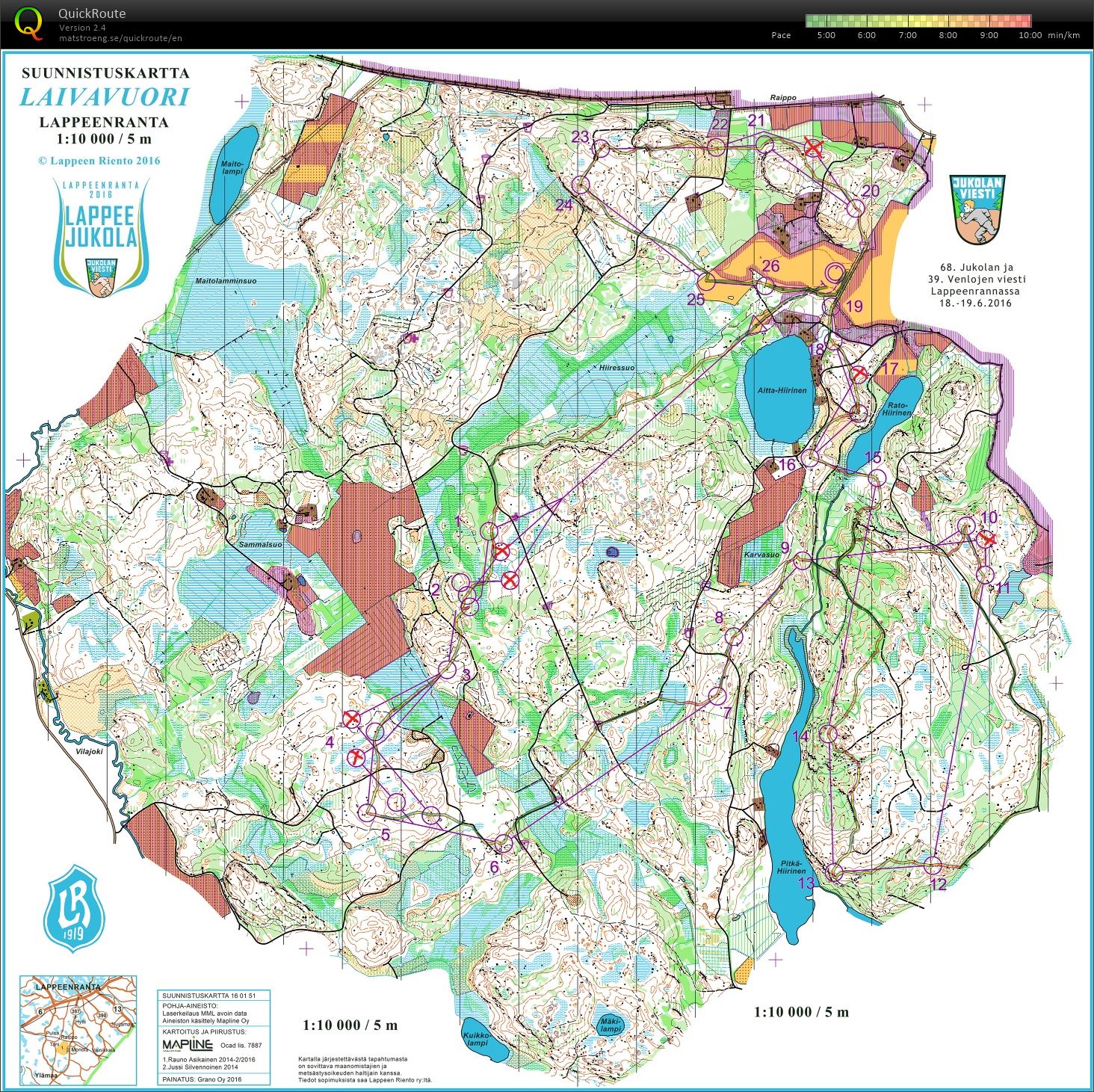 Lappee-Jukola (19-06-2016)