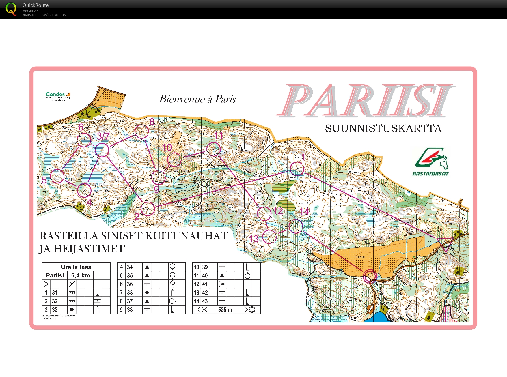 Kuukauden treeni 04/16 Pariisi (31/12/2016)