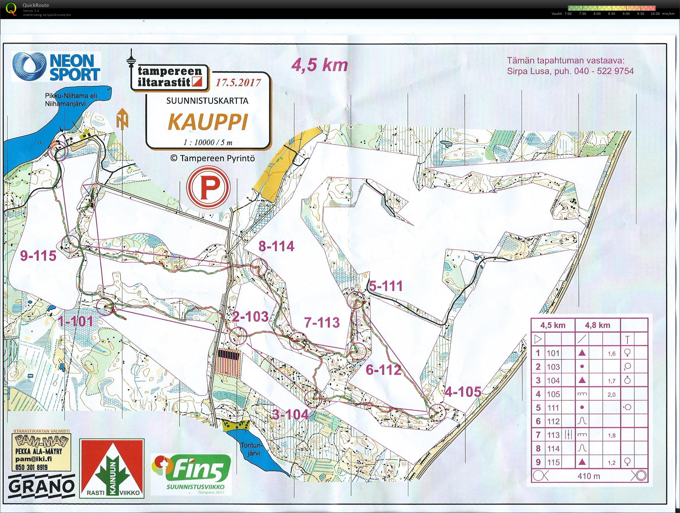 Iltarastit Kauppi (17.05.2017)