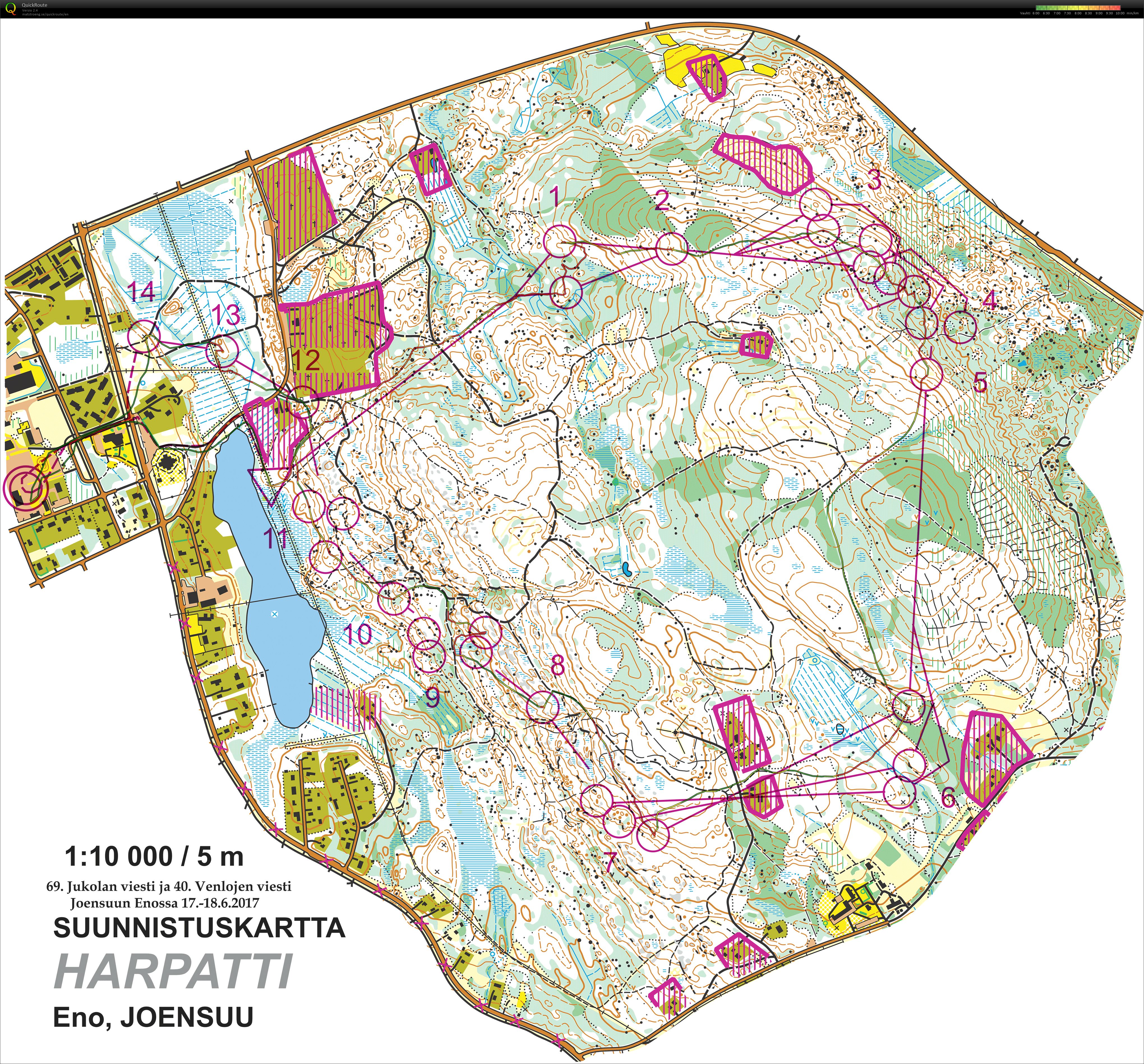 Jukola, Venlojen viesti (17-06-2017)