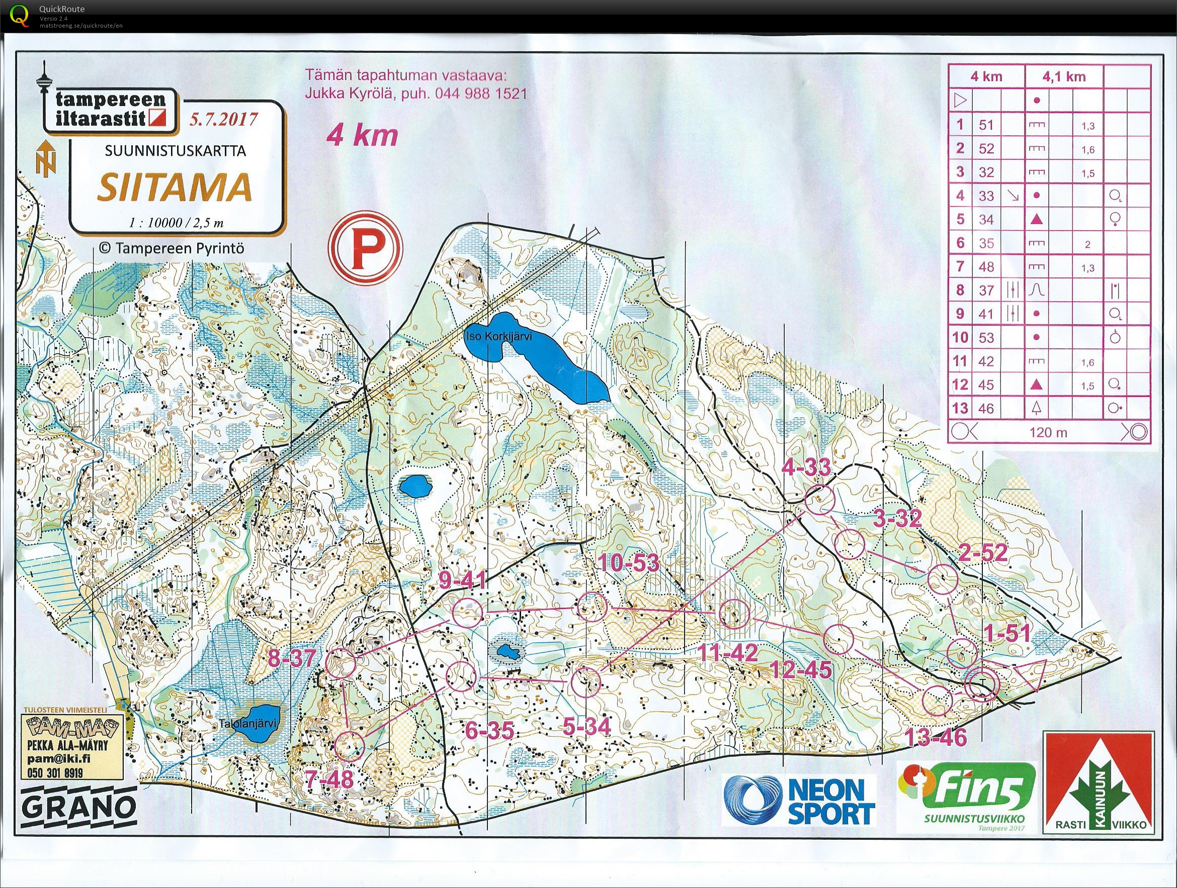 Iltarastit Siitama (05-07-2017)