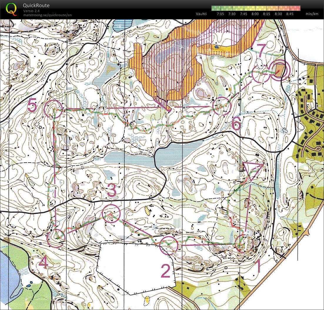 Lahti-suunnistuksen 2. päivä (29/07/2012)