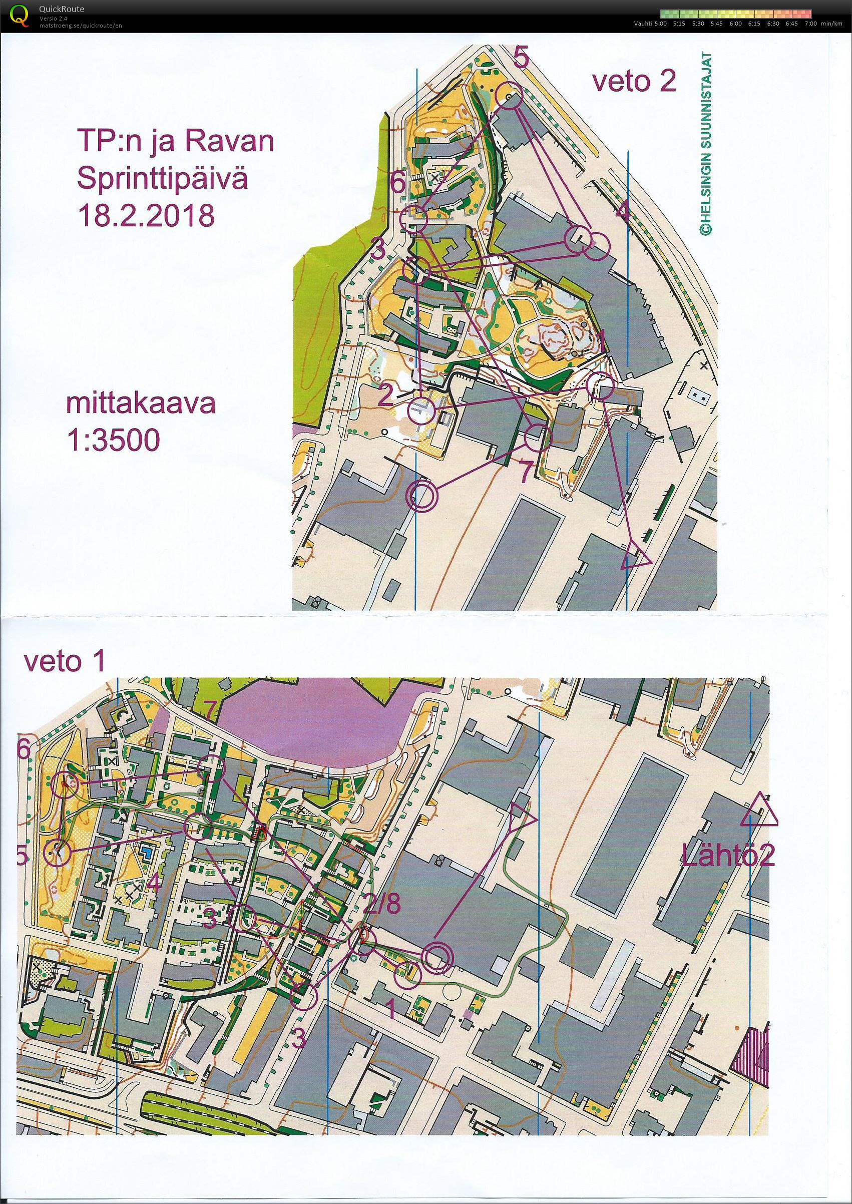 Sprinttileiri Tukkutori veto 1 (18/02/2018)