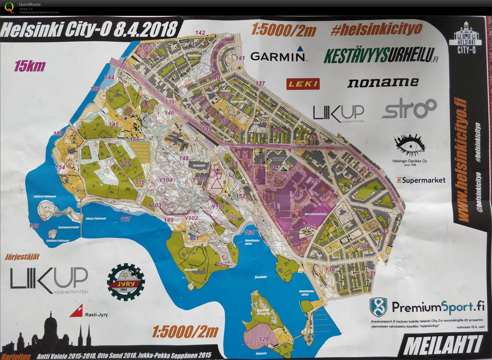 Helsinki City-O (08/04/2018)