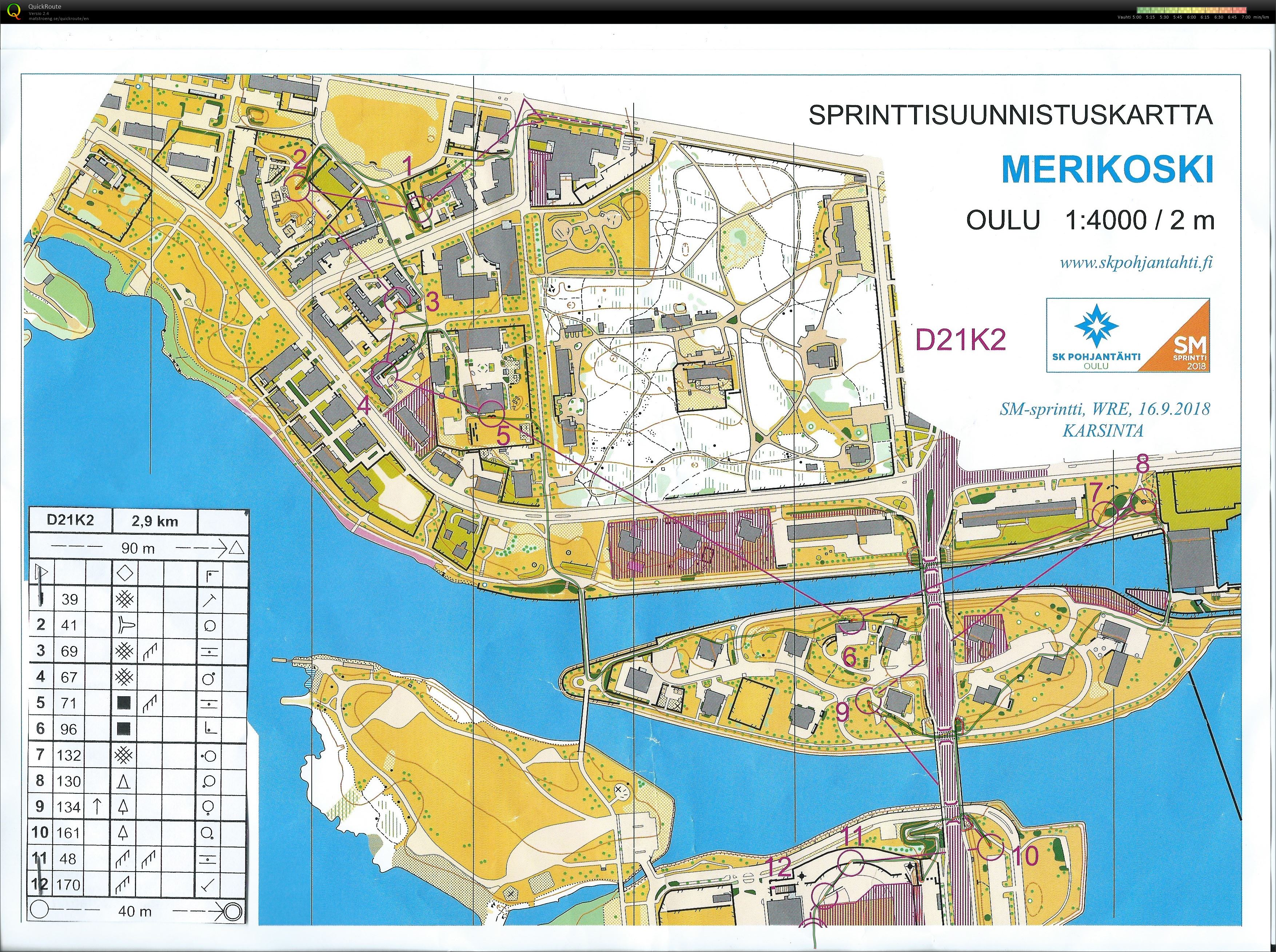 SM-sprintti D21K2 (16/09/2018)