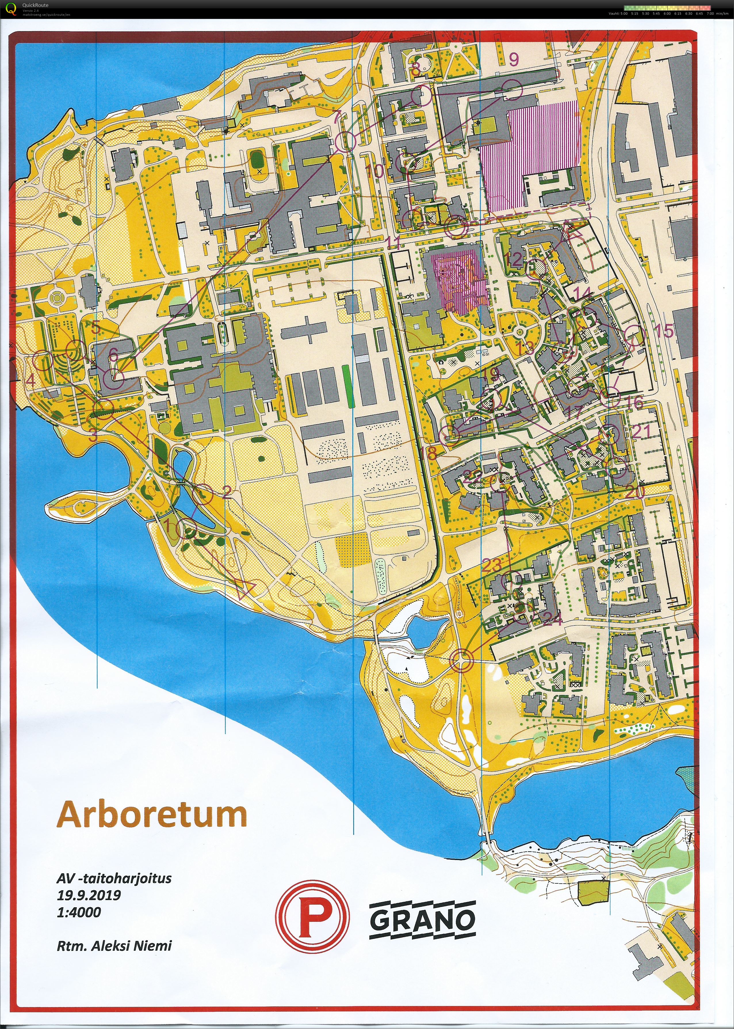 Sprinttiharjoitus Hatanpää (19/09/2019)