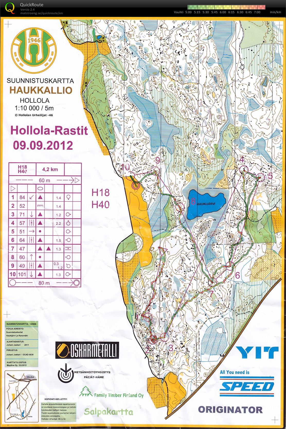 Hollola-Rastit (09.09.2012)