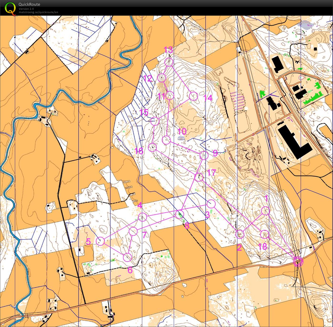 Oma reeni pullautuskartalla Jokimäki-Pönö (30-10-2012)