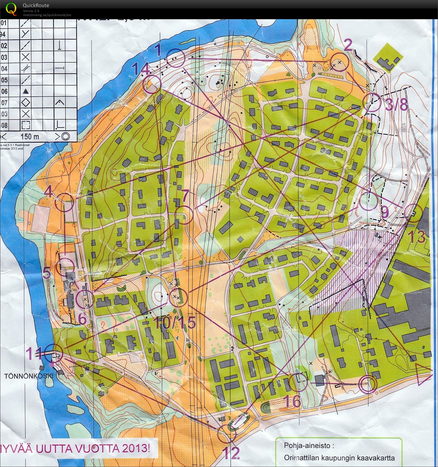 Tapaninsuunnistus (2012-12-26)