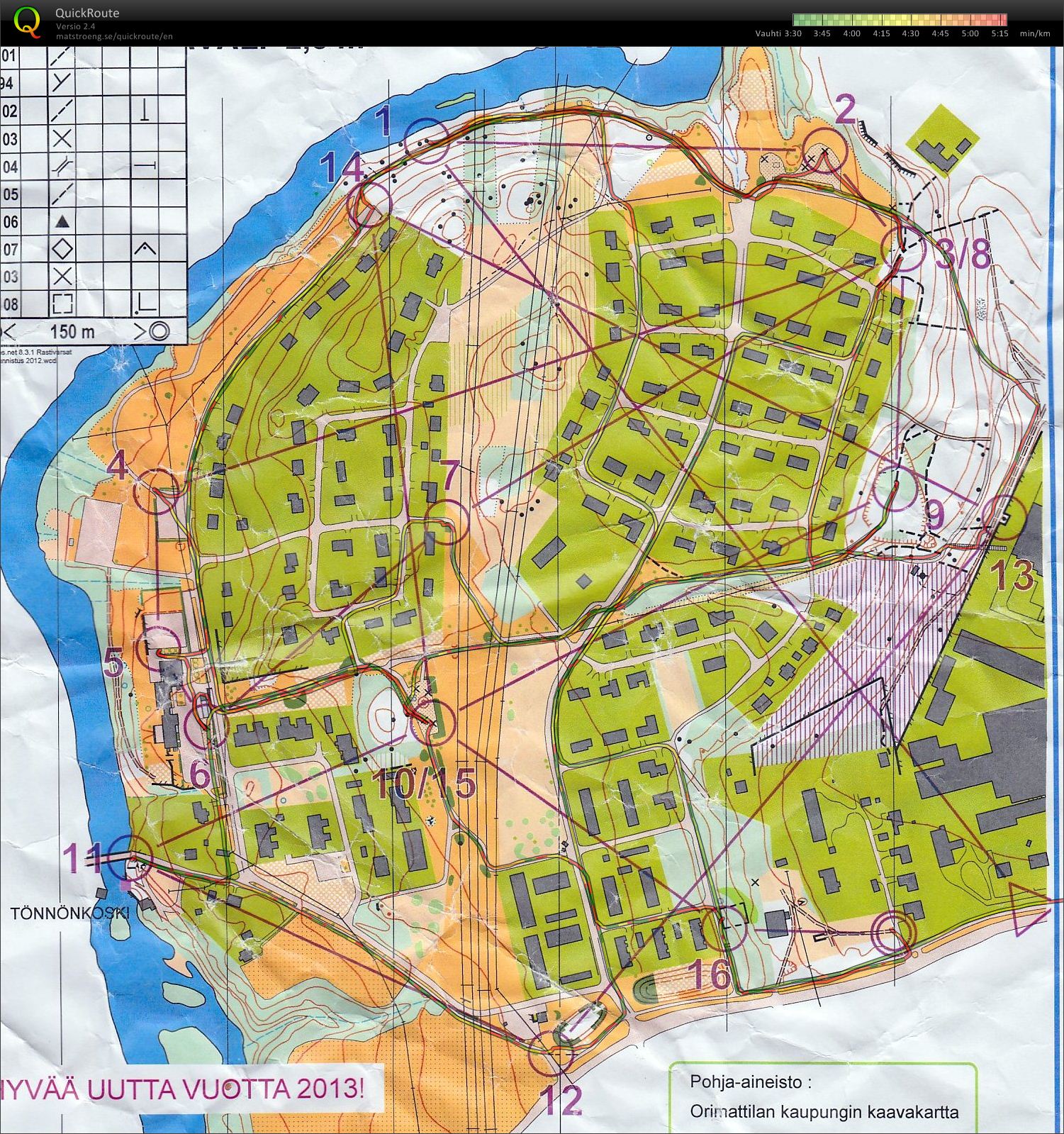 Tapaninsuunnistus (2012-12-26)