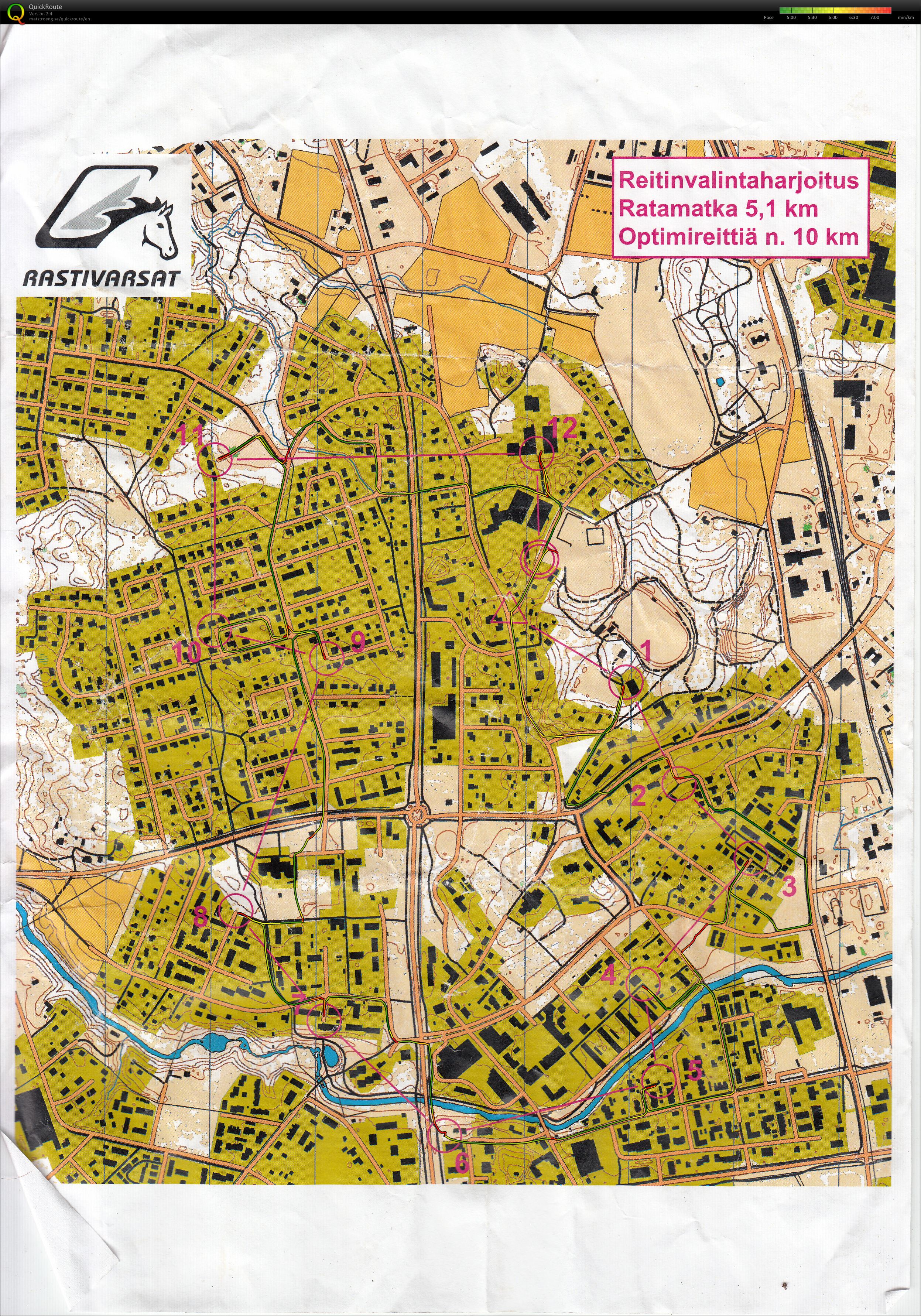 Korttelitreeni Orimattilassa (2013-01-08)