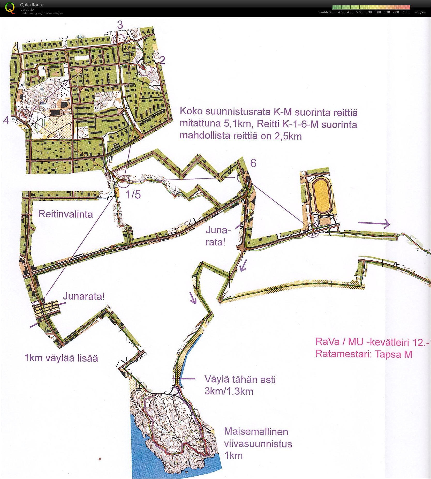 Kortteliväylää Hangossa (2013-04-13)