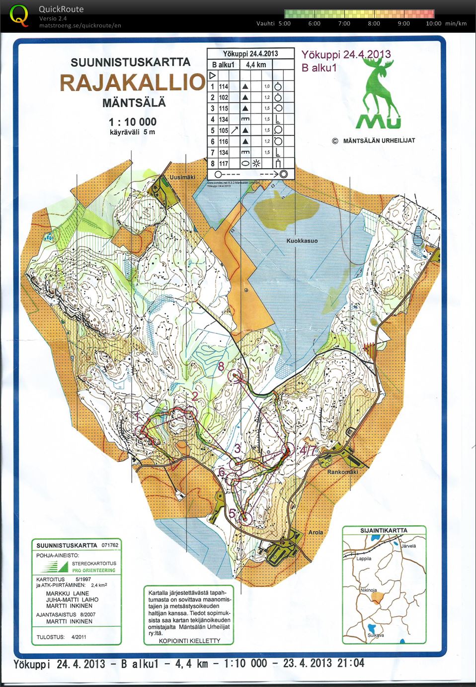 Yökuppi b-alku1 (24/04/2013)