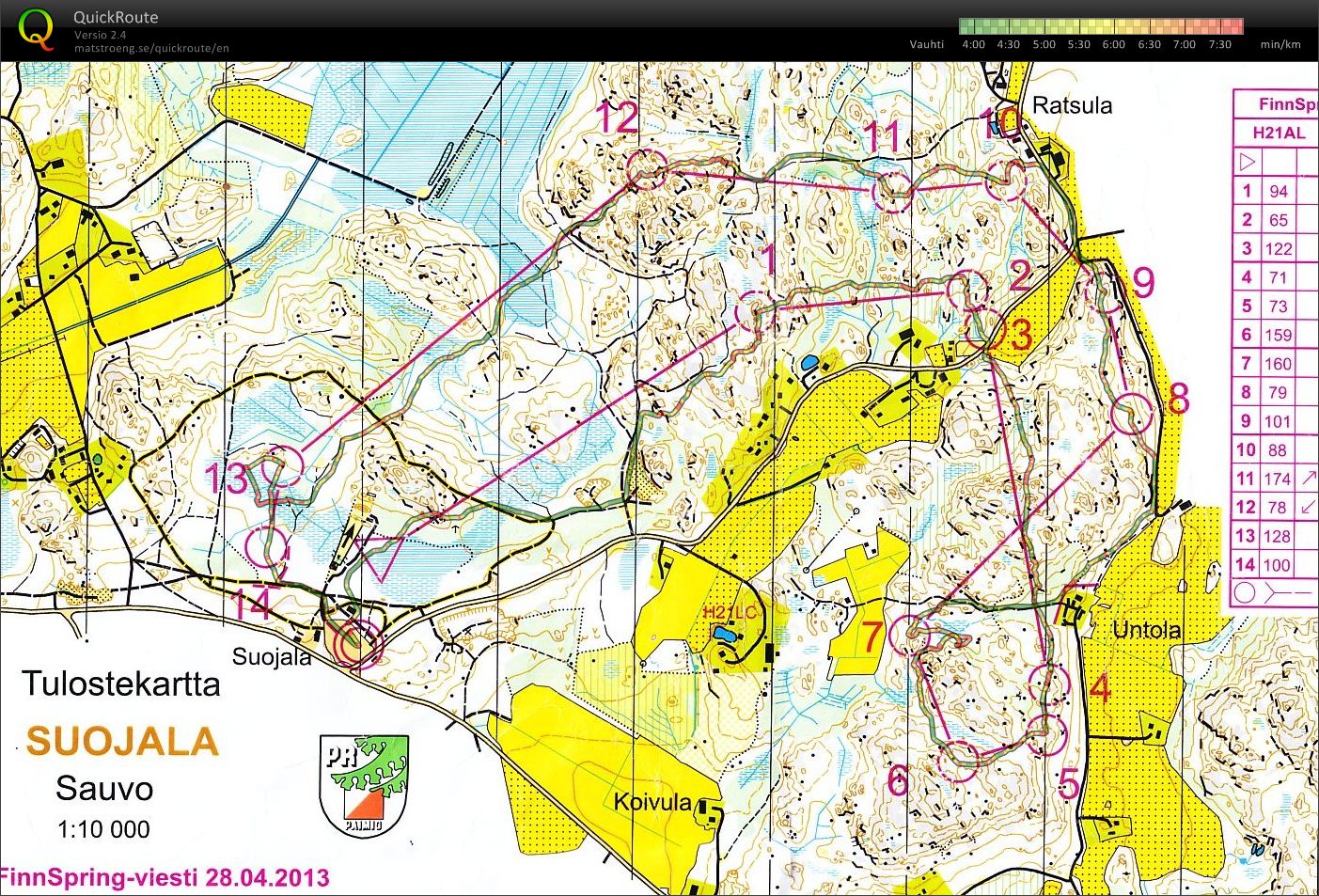 FinnSpring-viesti 1. osuus (28/04/2013)