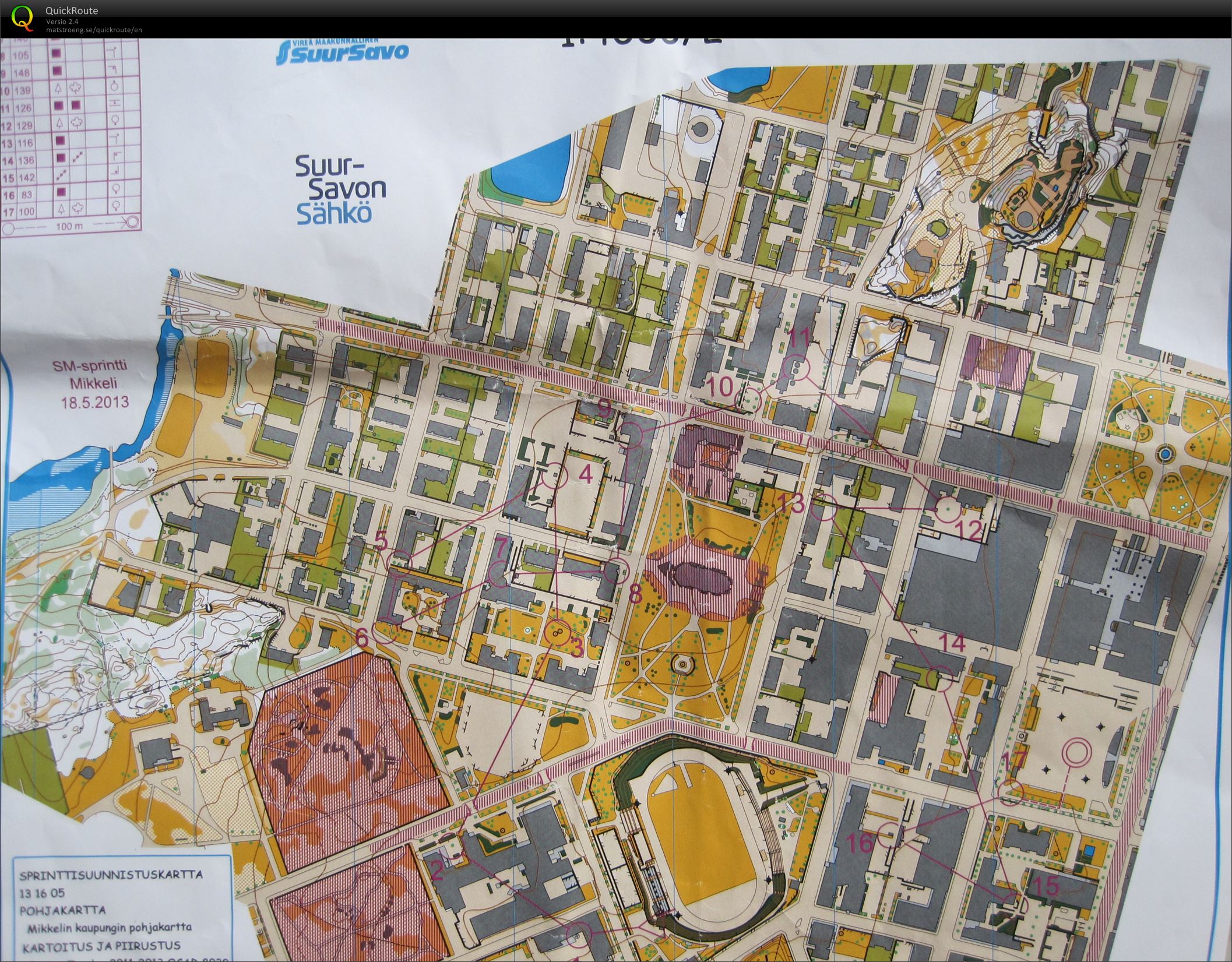 Sm-sprintti a-finaali (18/05/2013)