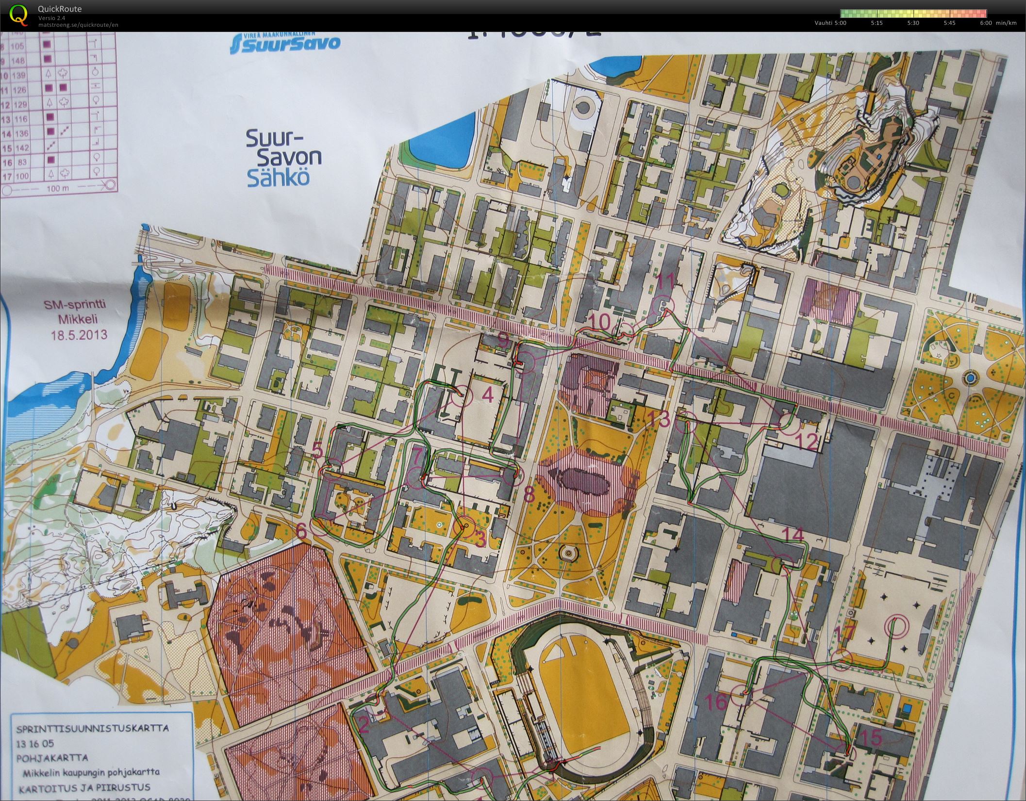 Sm-sprintti a-finaali (18/05/2013)