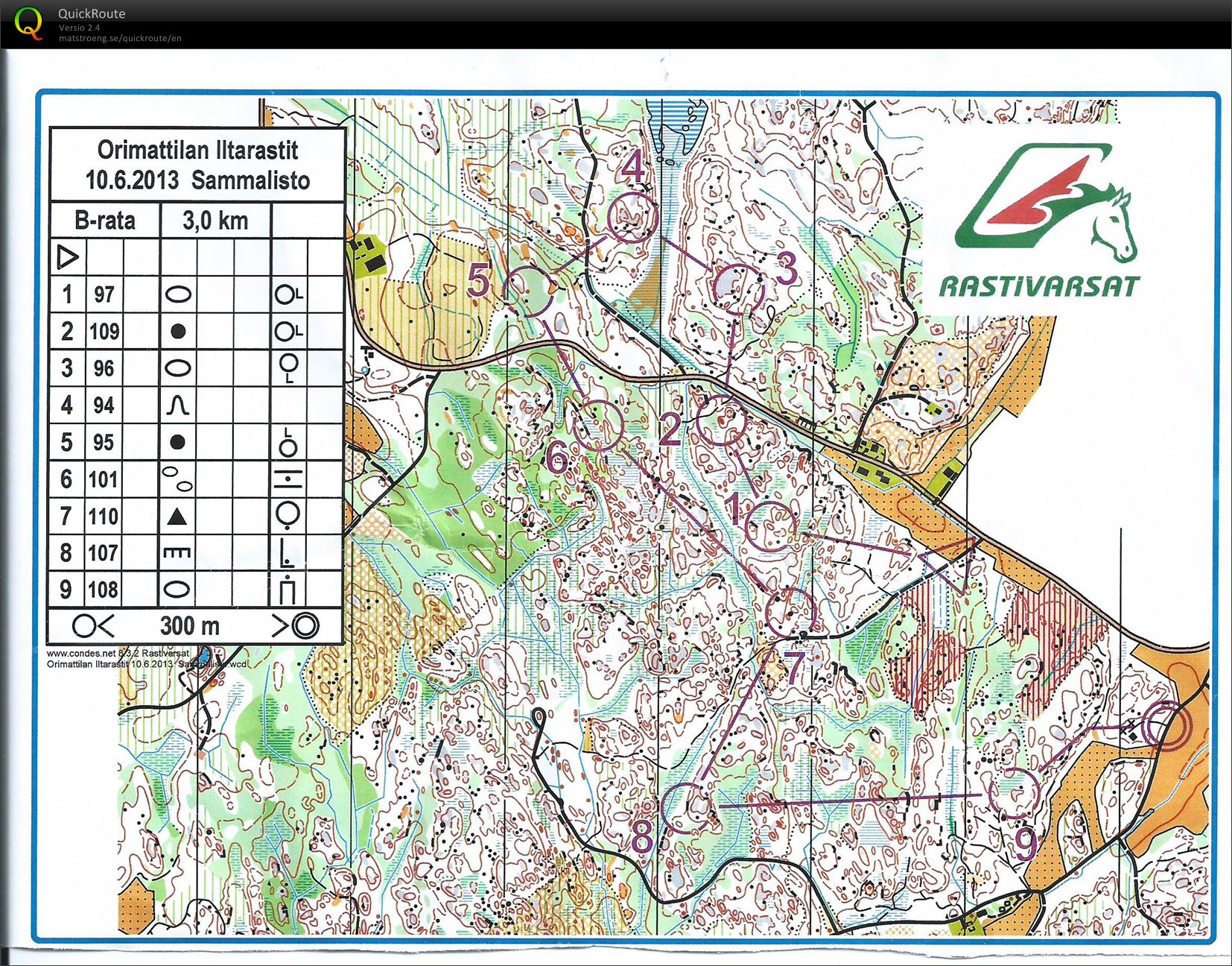 Iltarastit B-rata (10-06-2013)