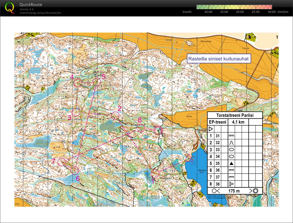 Erikoispitkän treeni (12/06/2013)