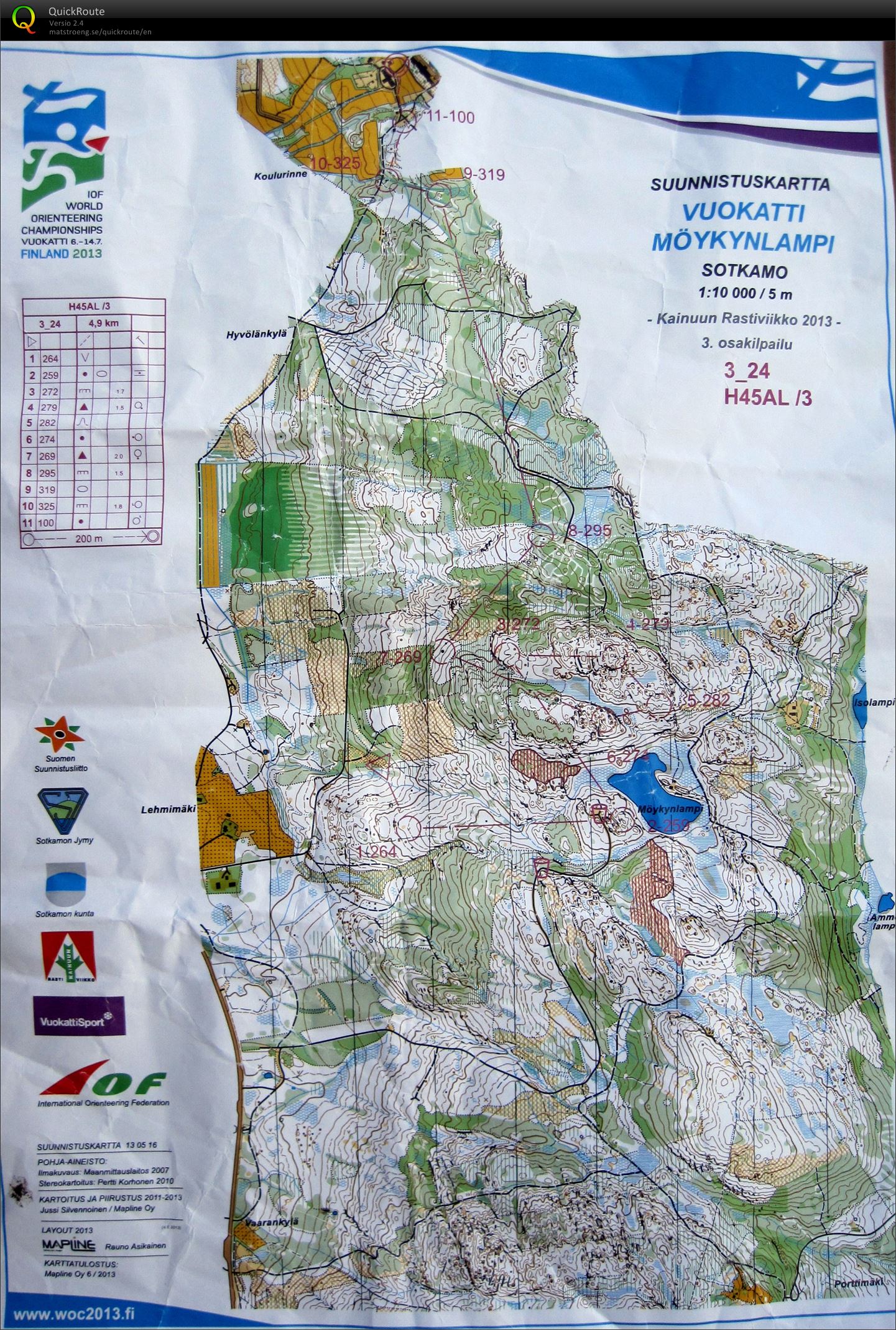 KRV 3 Möykynlampi (11/07/2013)