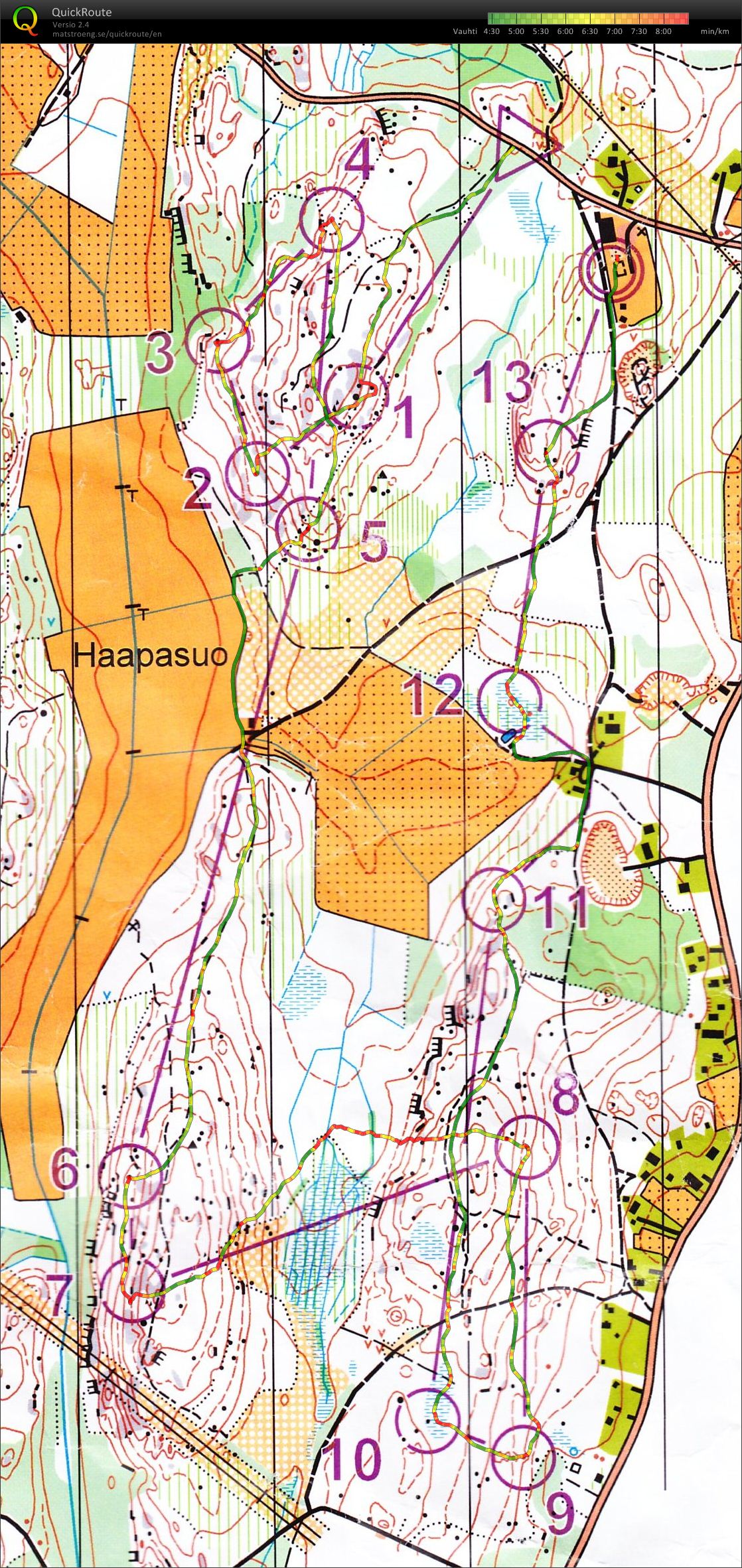 Iltarastit Heinämaalla (22/07/2013)