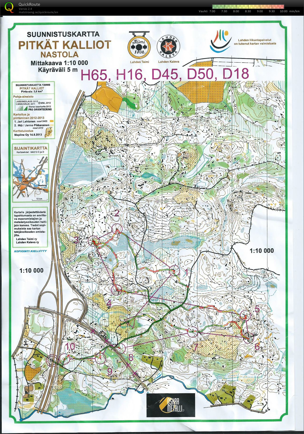 AM-pitkä D18 (17/08/2013)