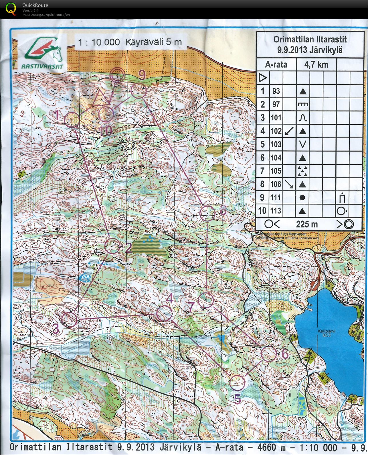 Iltarastit Pariisi (09/09/2013)