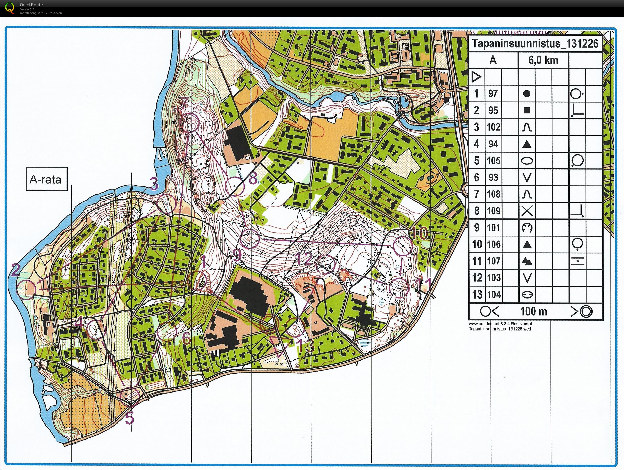 Tapaninsuunnistus (26/12/2013)