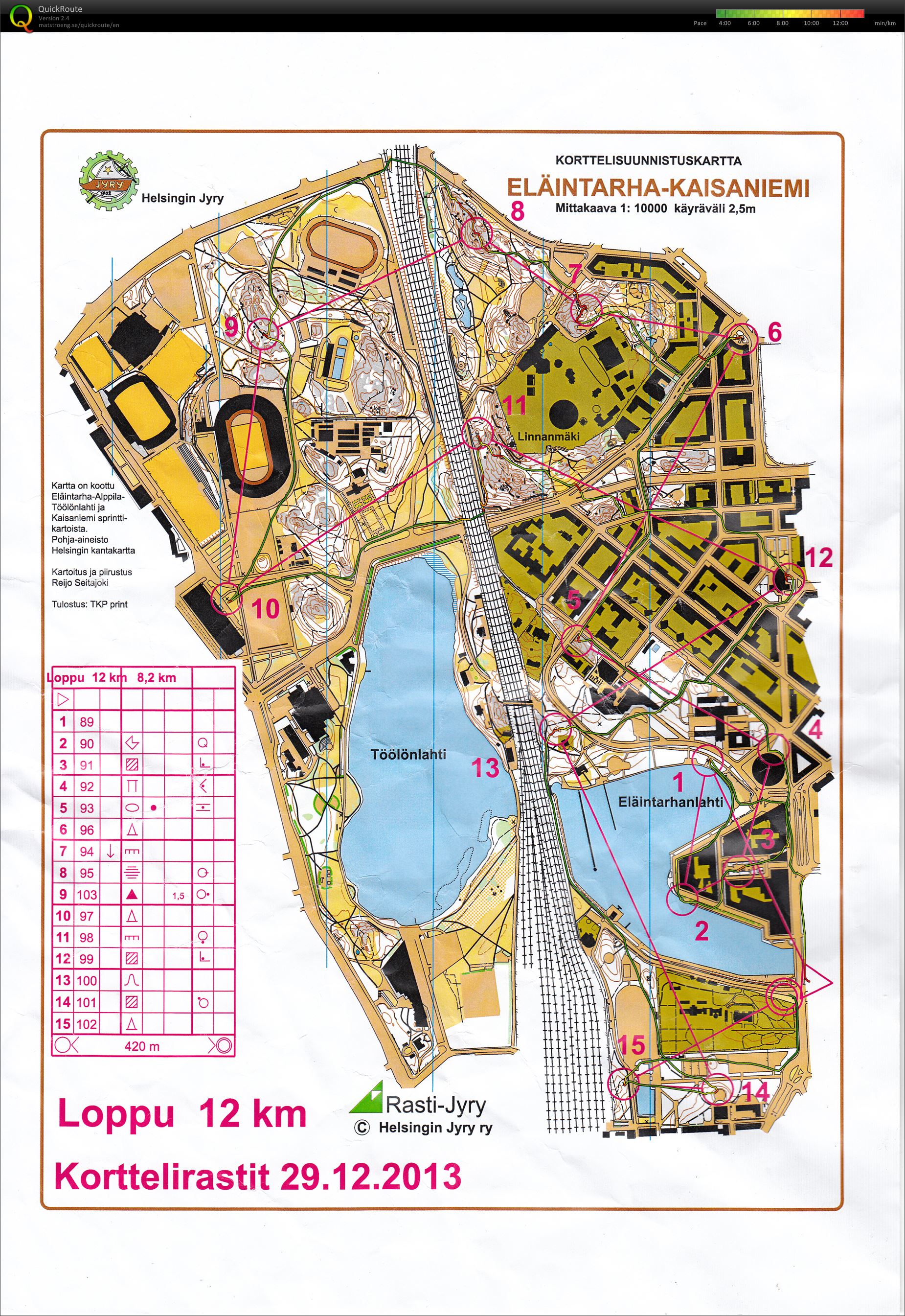 Korttelirastit 29122013 (29-12-2013)