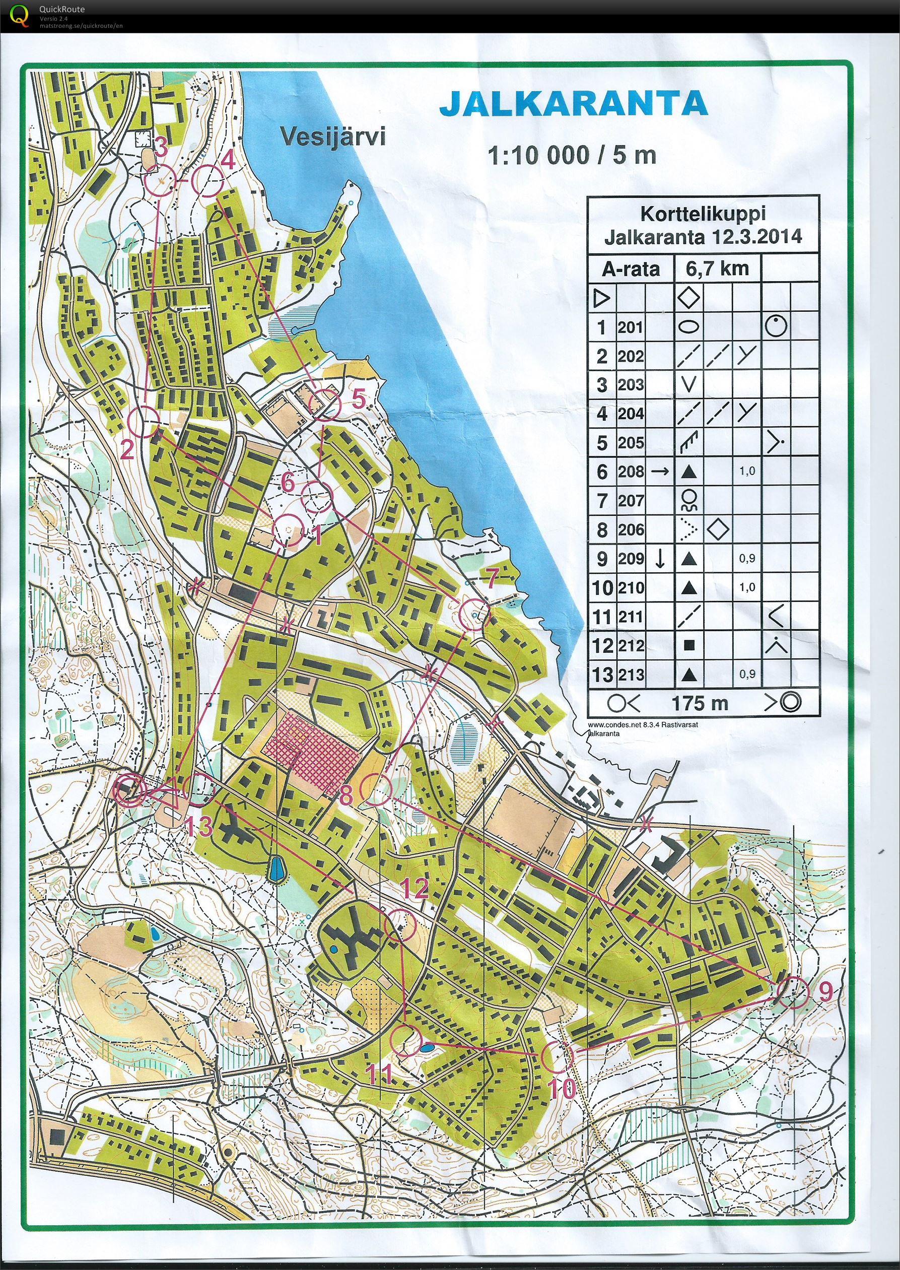 Korttelikuppi Jalkaranta (12/03/2014)