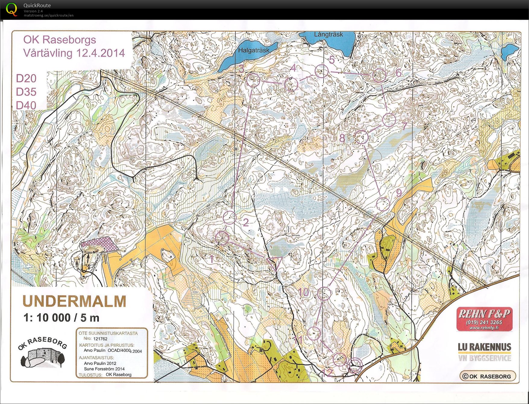 Vårtävling 2014 (12.04.2014)