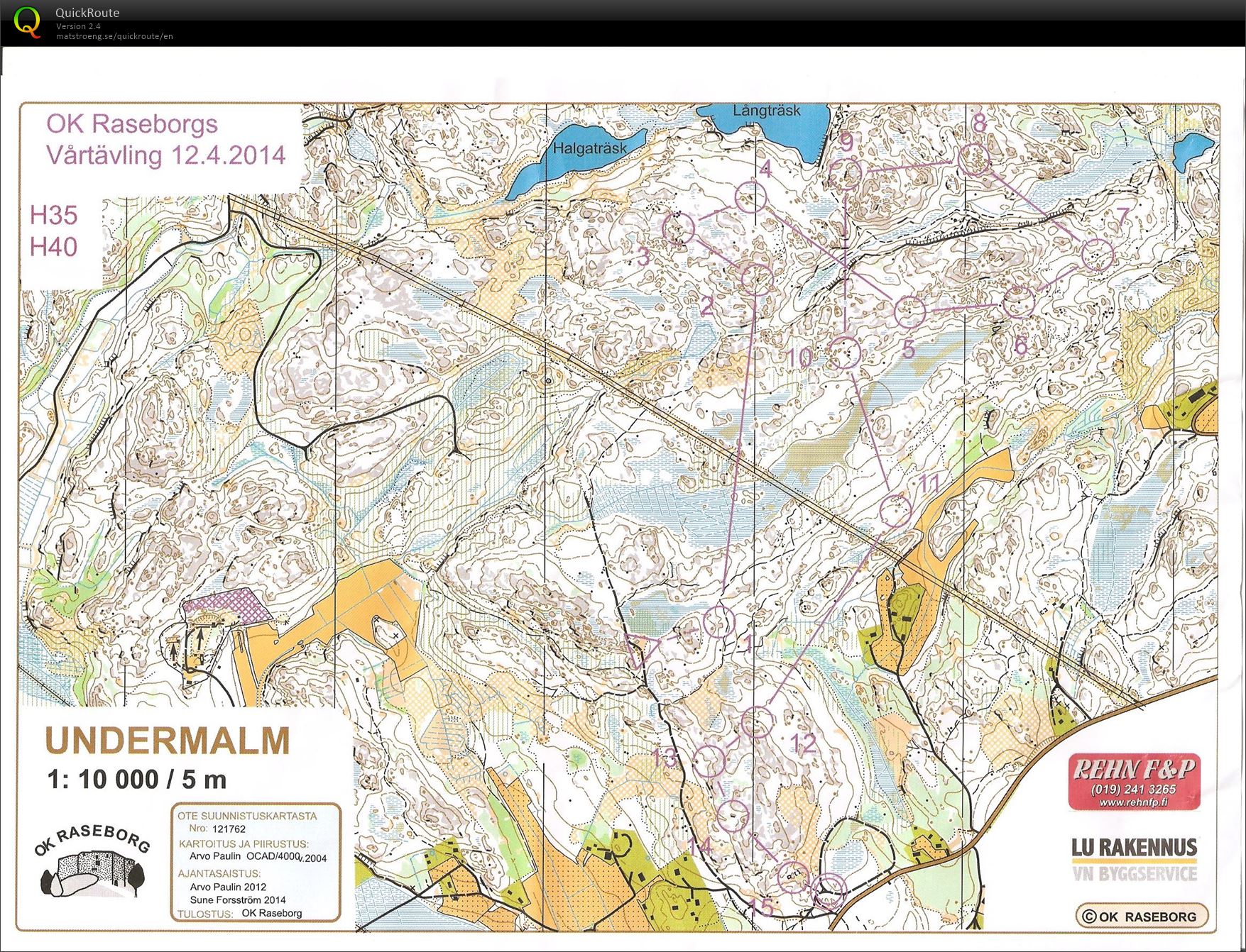 Vårtävling 2014 (12/04/2014)