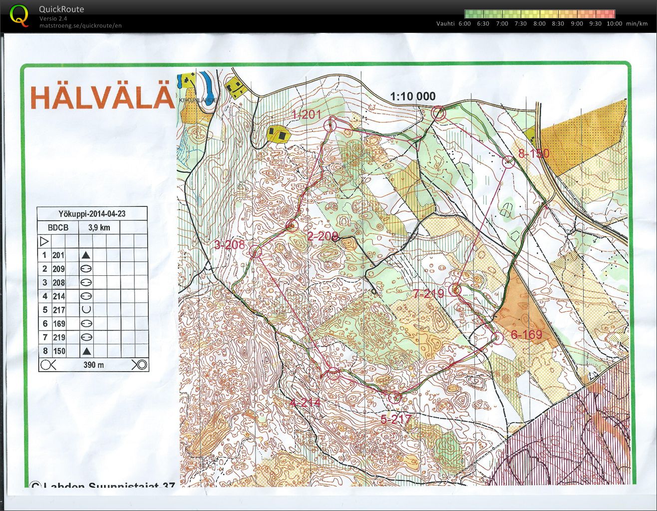 Yökuppi Hälvälä (23/04/2014)