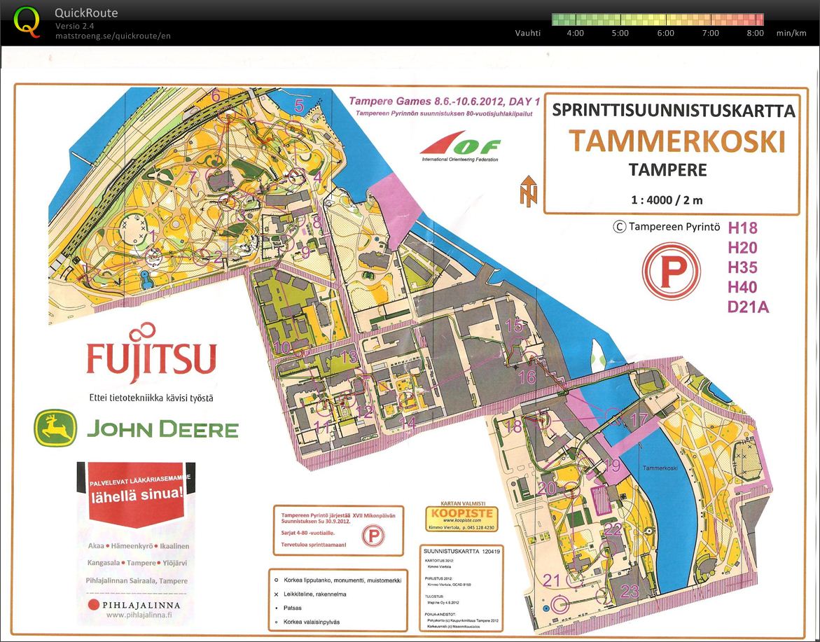 Tampere Games 2012 day 1 (08/06/2012)