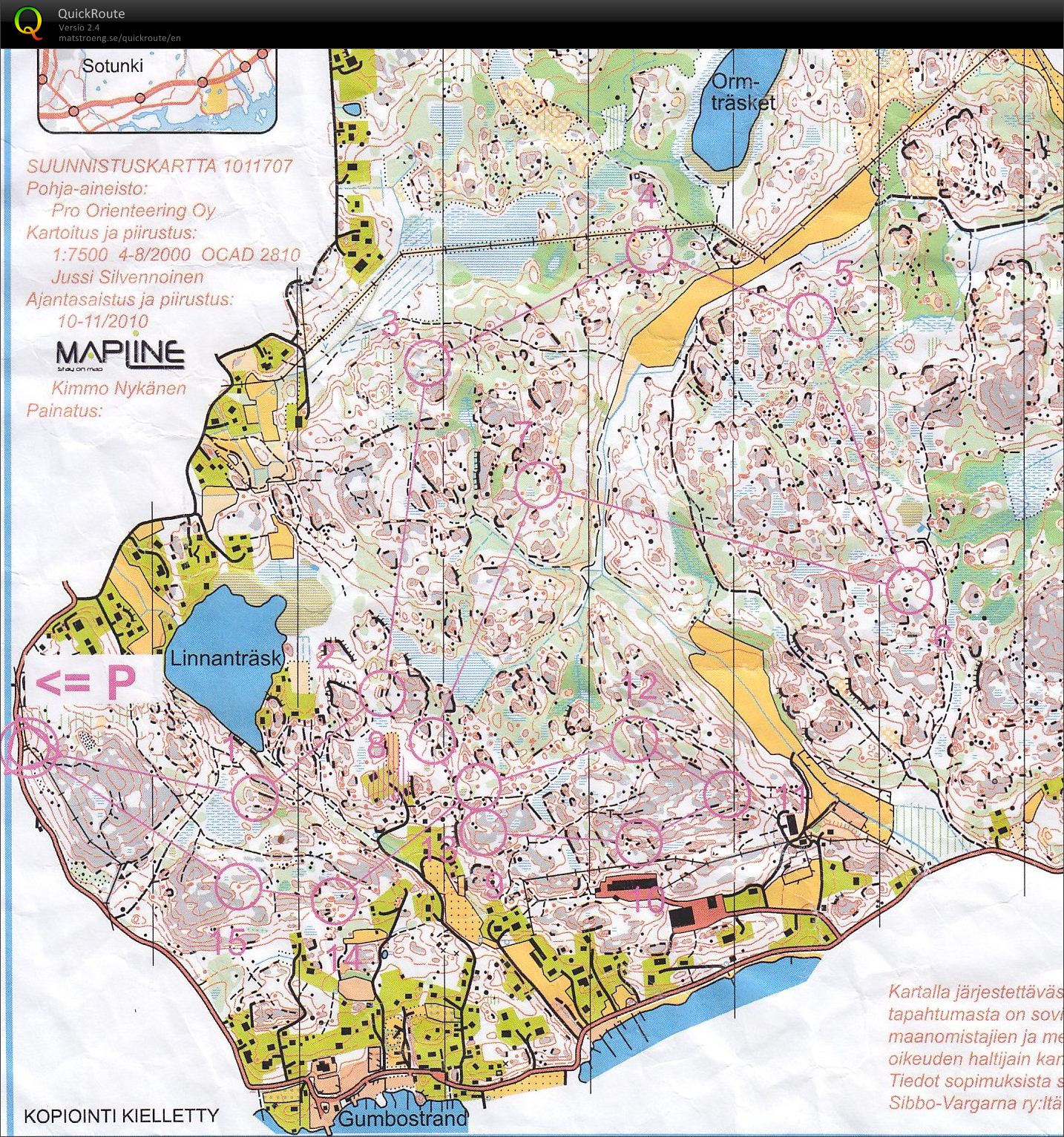 Gumbo, Jukolatreeni (2012-06-10)