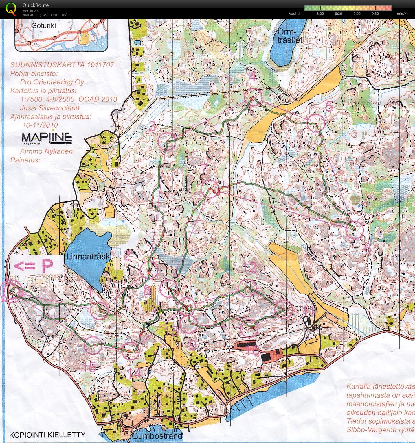 Gumbo, Jukolatreeni (2012-06-10)