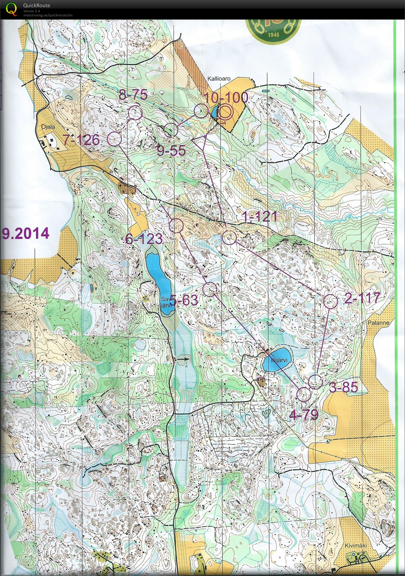SM-viesti D20 3.osuus (21.09.2014)