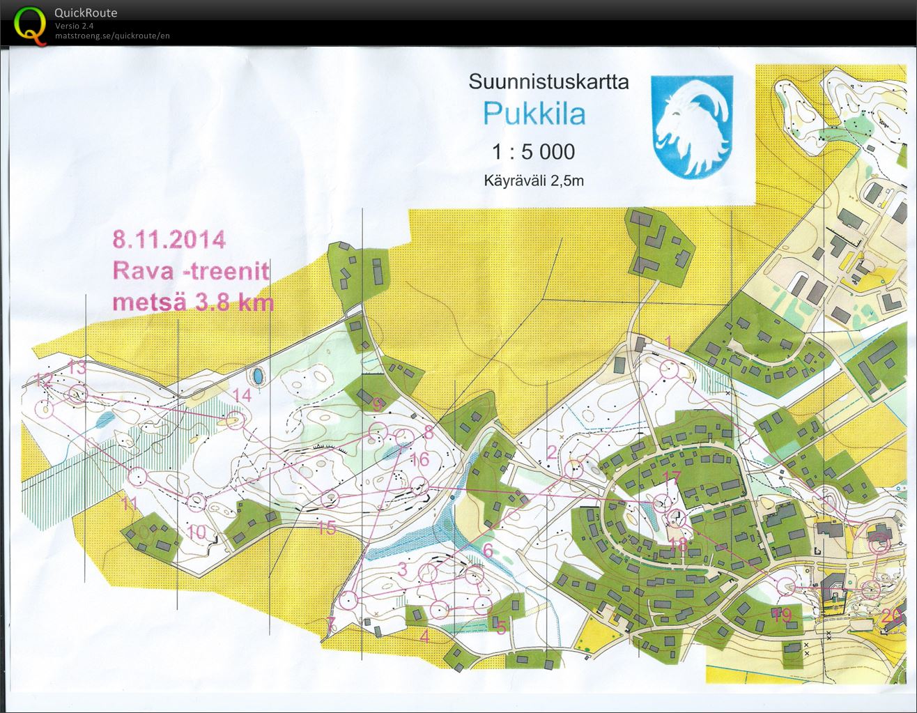 Pukkila metsä (08/11/2014)