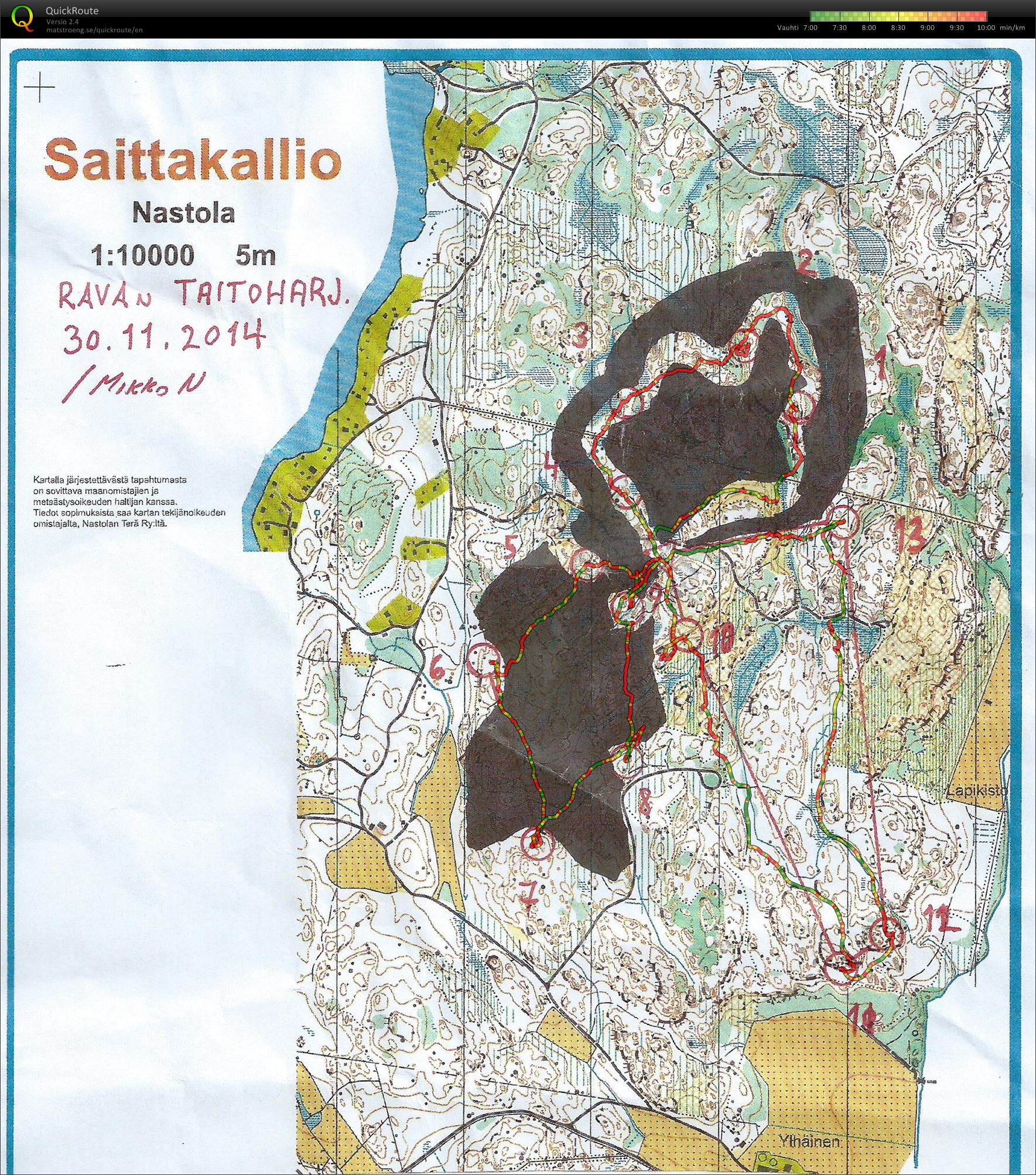 Taitoharjoitus eri teemoilla (2014-11-30)