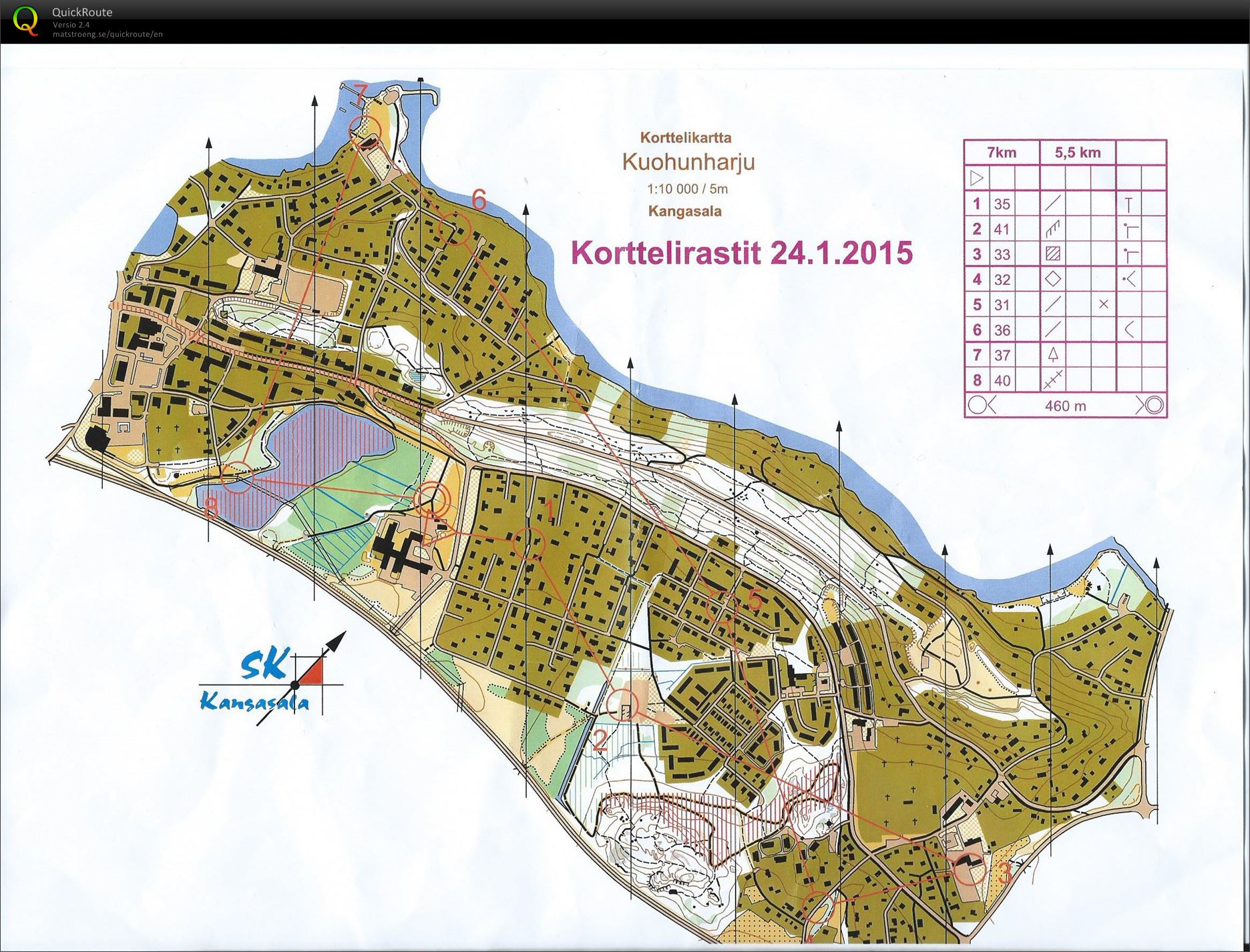 Talvirastit Kuohunharju (24/01/2015)
