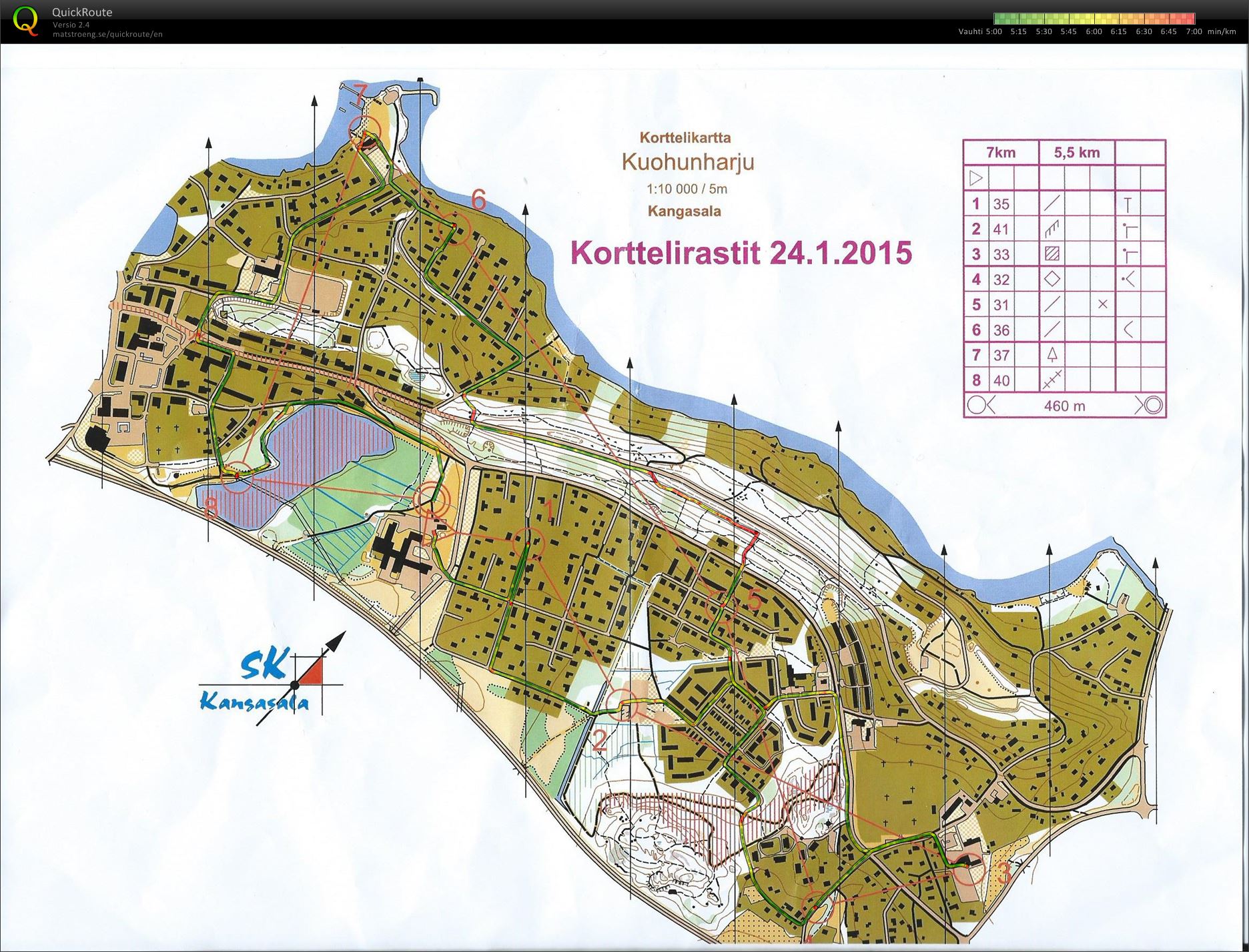 Talvirastit Kuohunharju (24/01/2015)