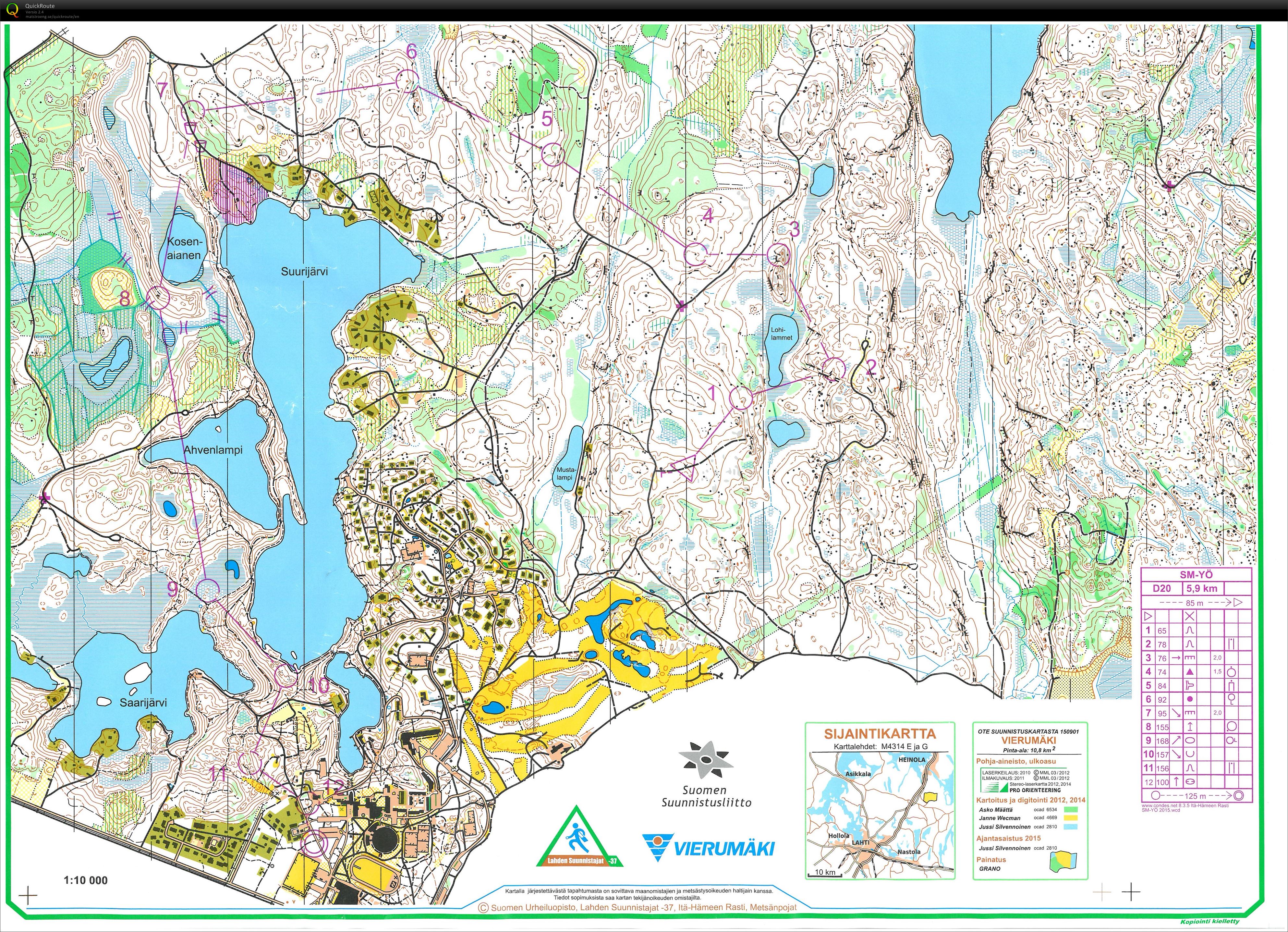 SM-yö D20 (26-09-2015)