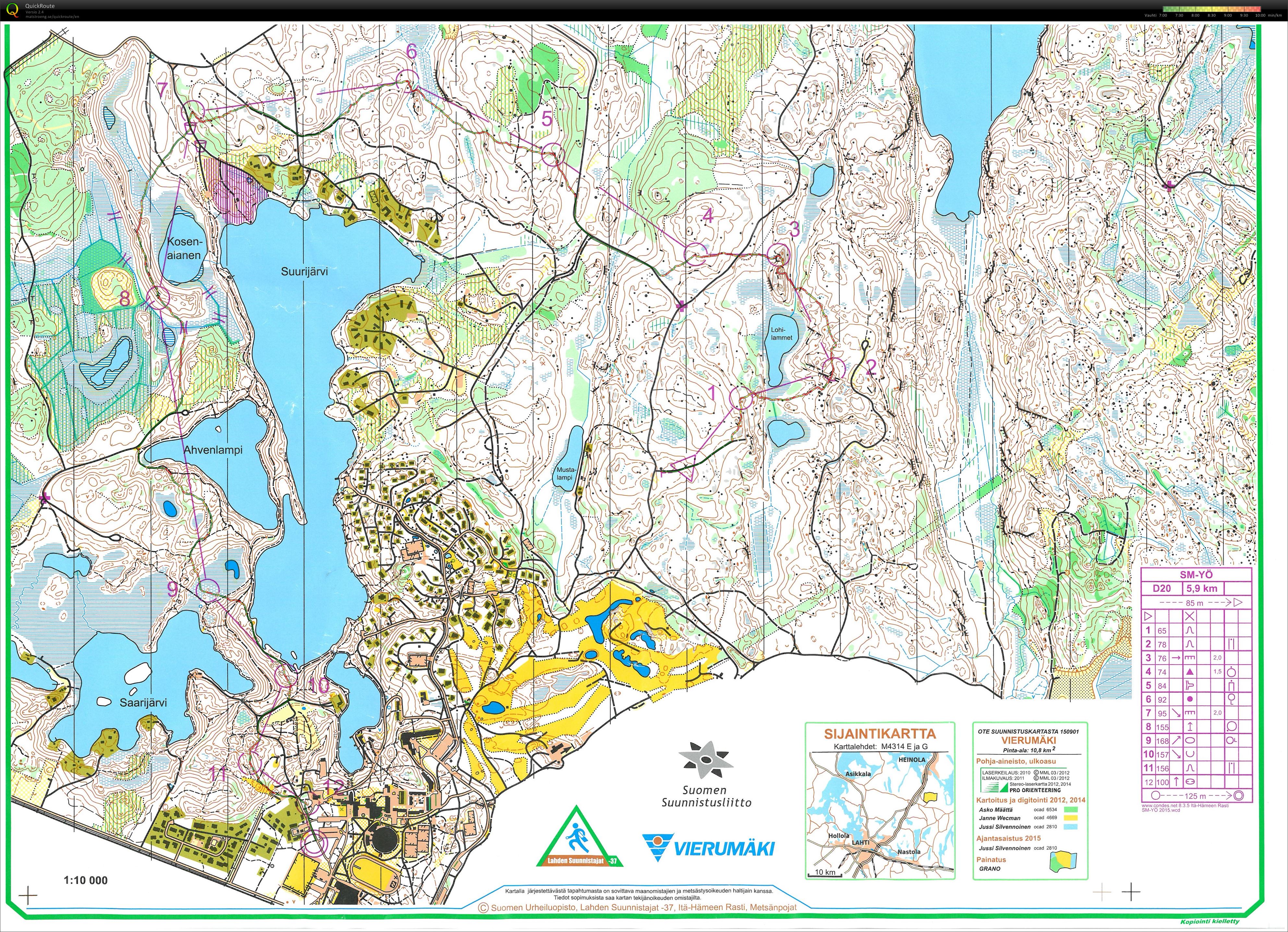 SM-yö D20 (26-09-2015)