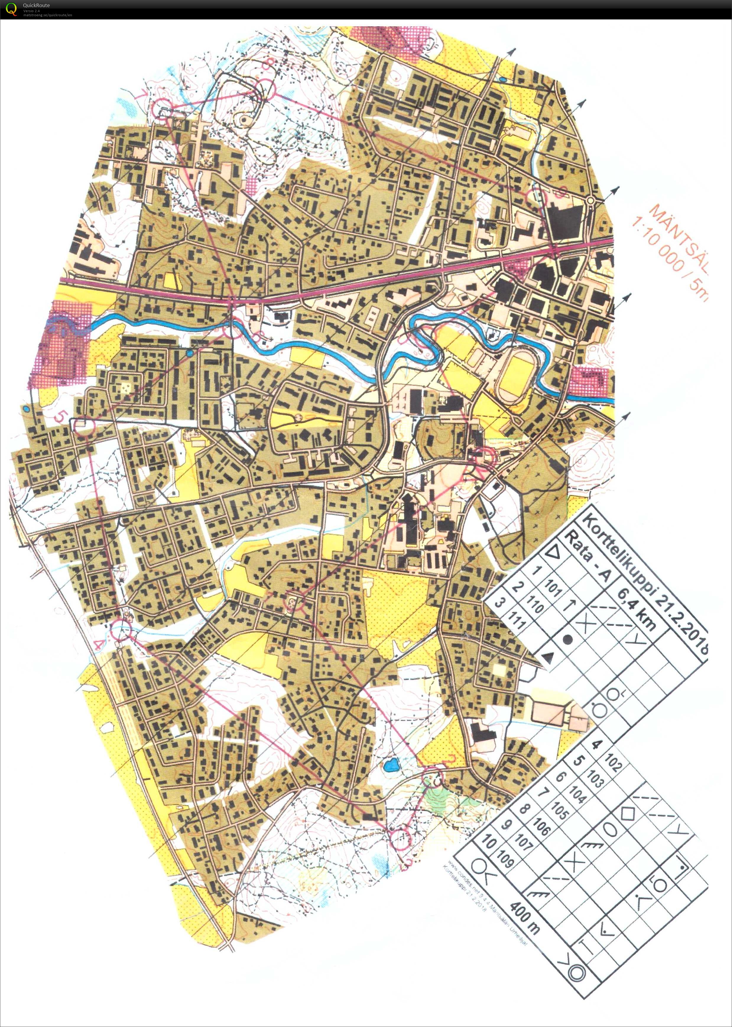 Korttelikuppi 6/18 (21/02/2018)